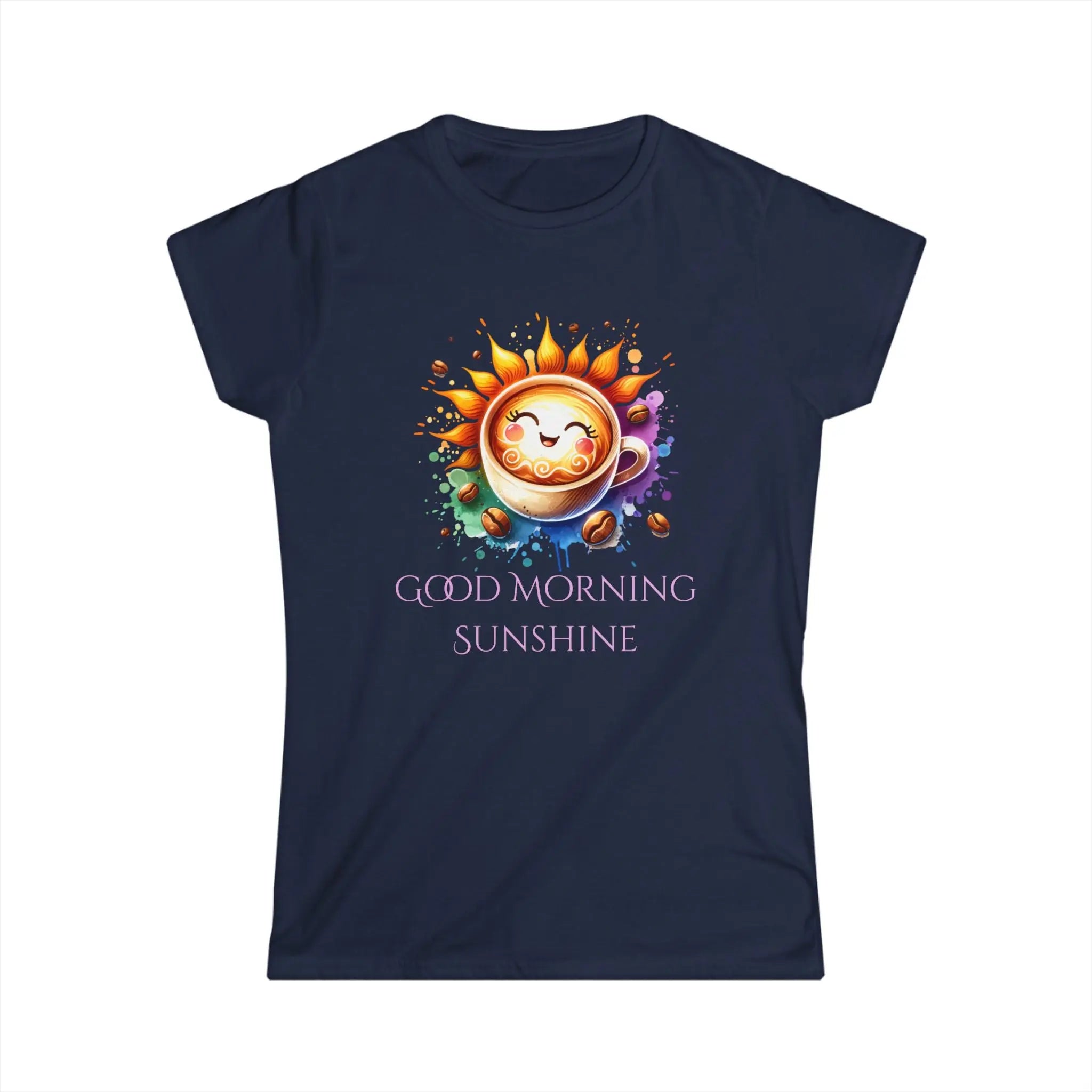 Good Morning Sunshine Tshirt - Sunshine and Coffee Tee Printify