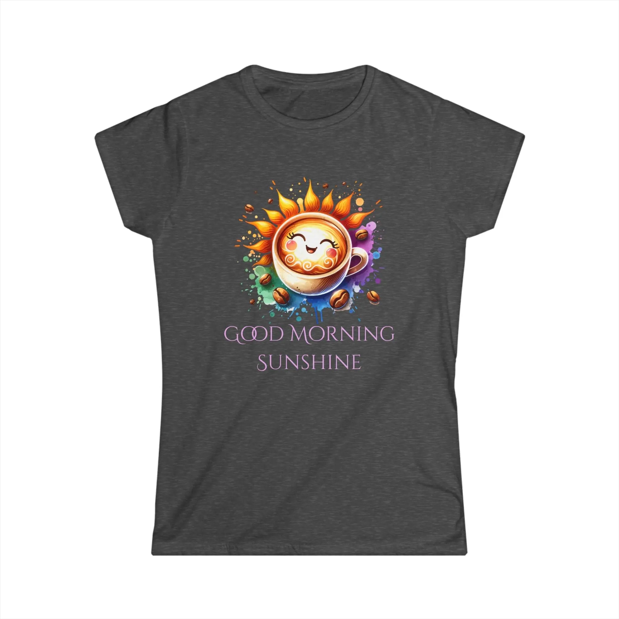 Good Morning Sunshine Tshirt - Sunshine and Coffee Tee Printify