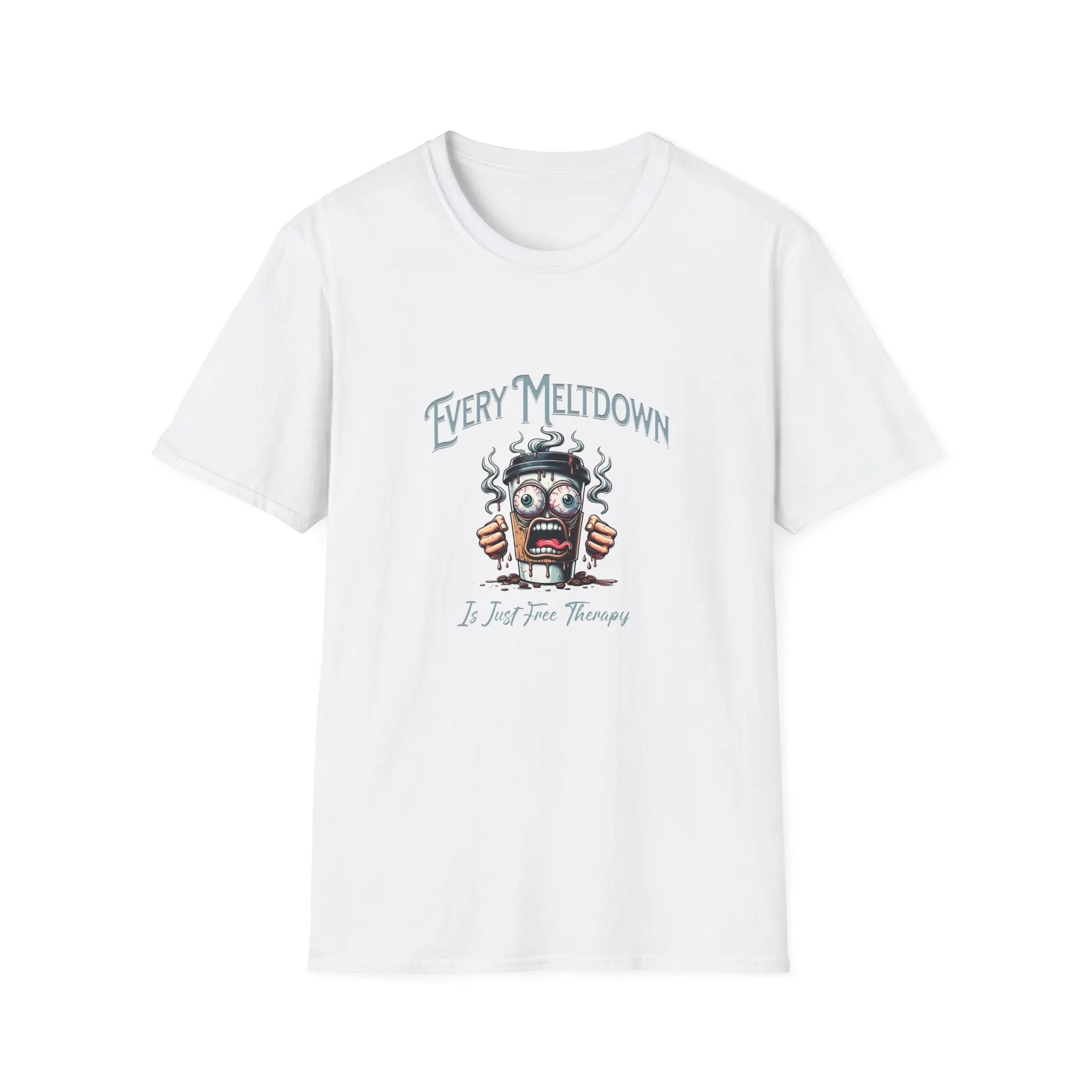Therapy Coffee Cup T-shirt Printify