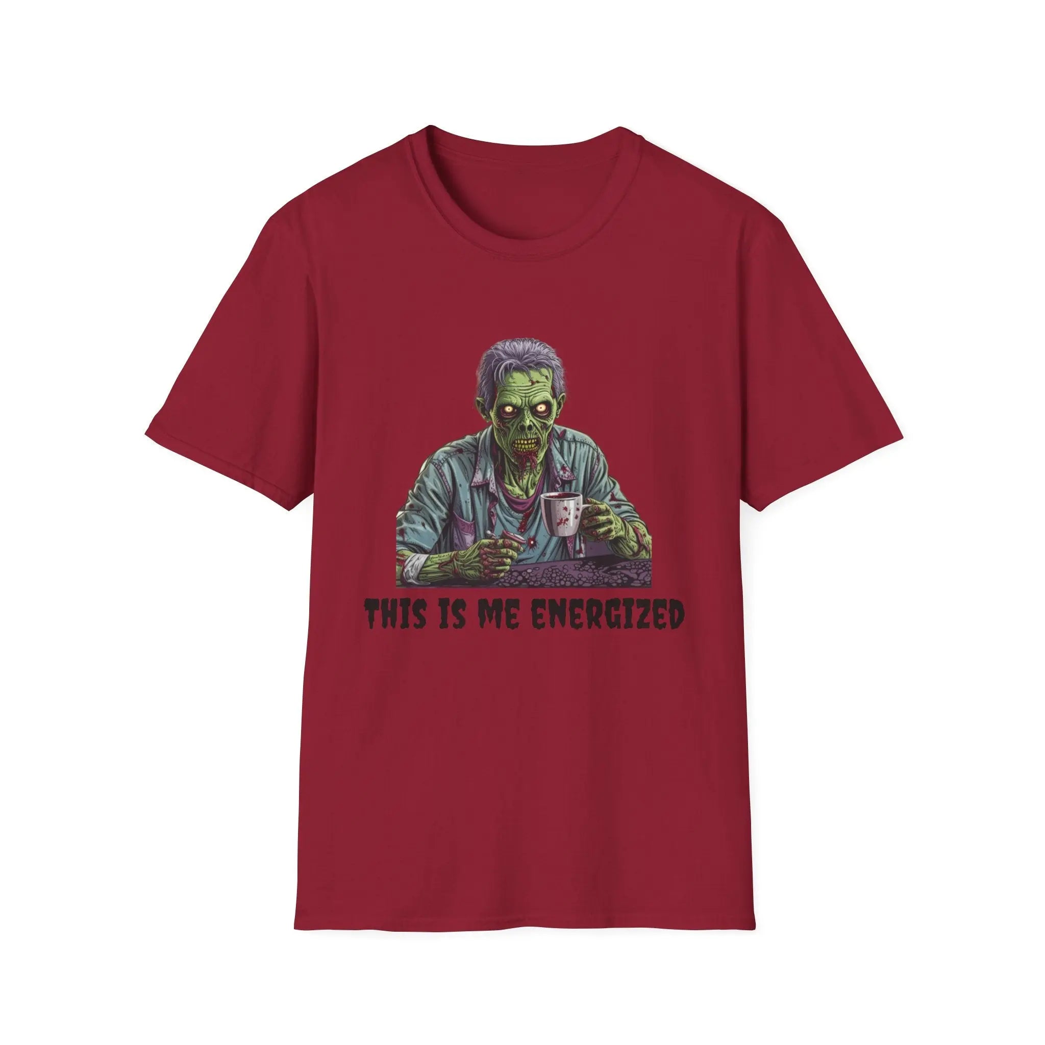 Energized Zombie T-shirt Printify