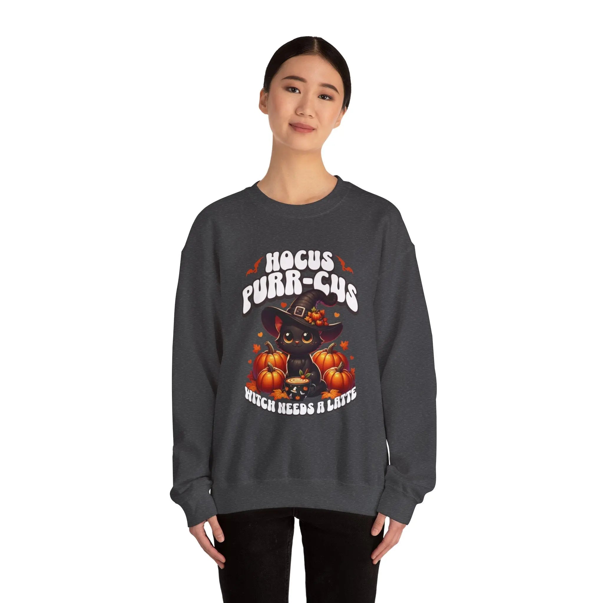 Hocus Purr-cuss Sweatshirt Printify