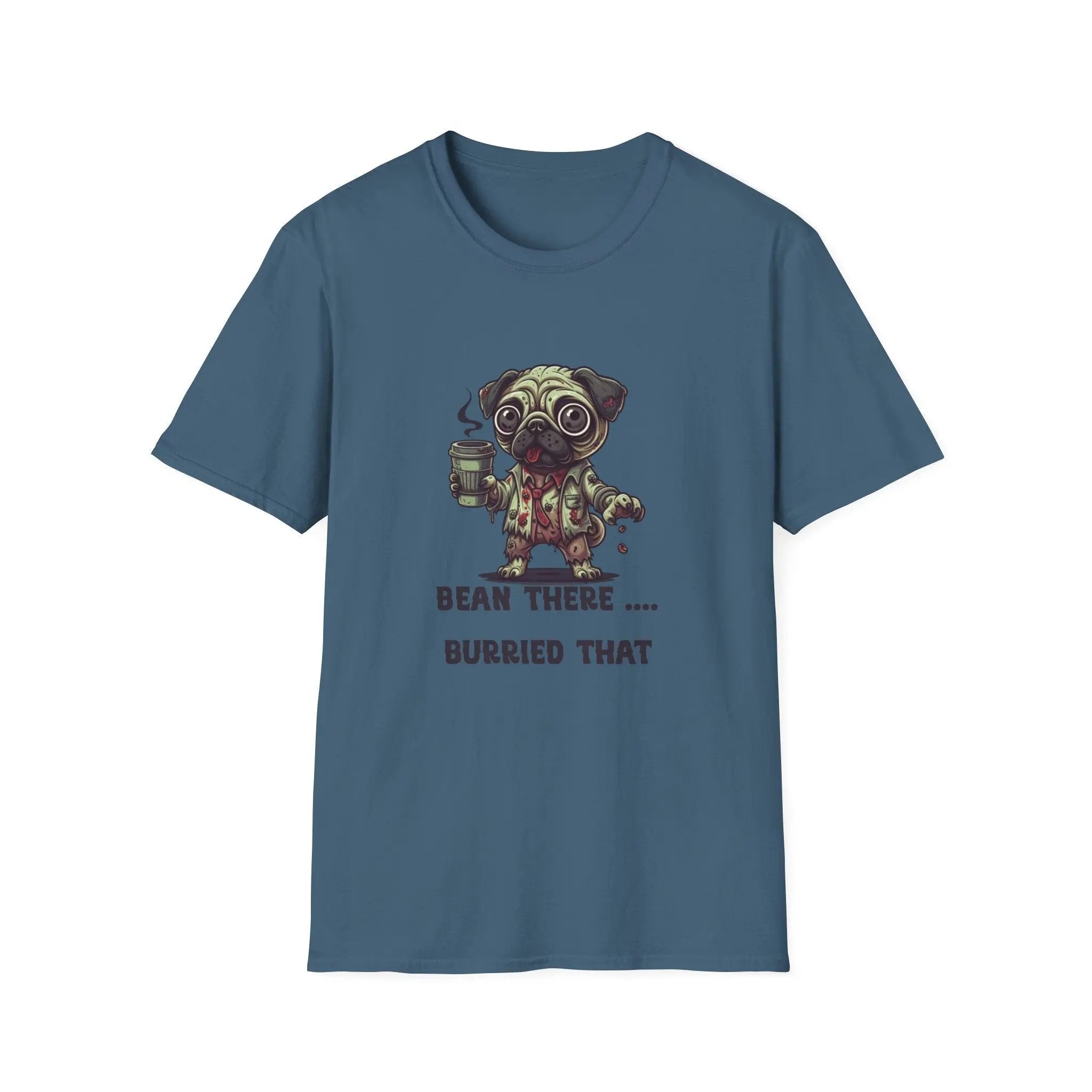 Zombie Dog Coffee T-Shirt – “Bean There, Buried That” - Boldly Bitter Company