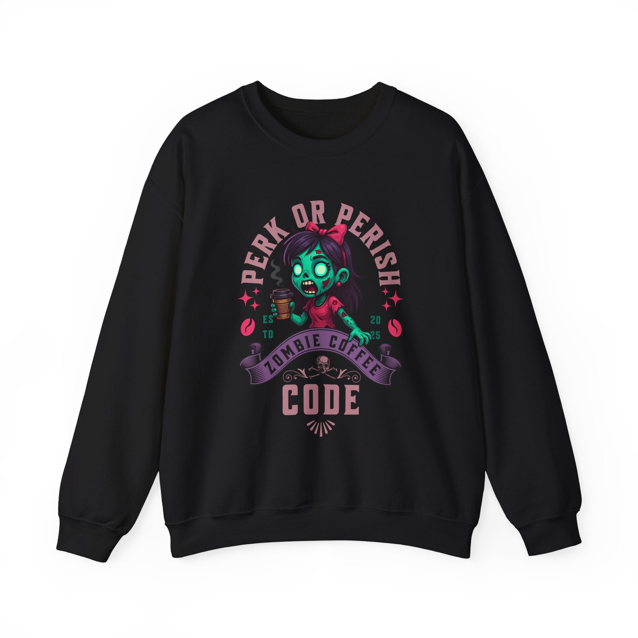 Perk or Perish Sweatshirt Printify