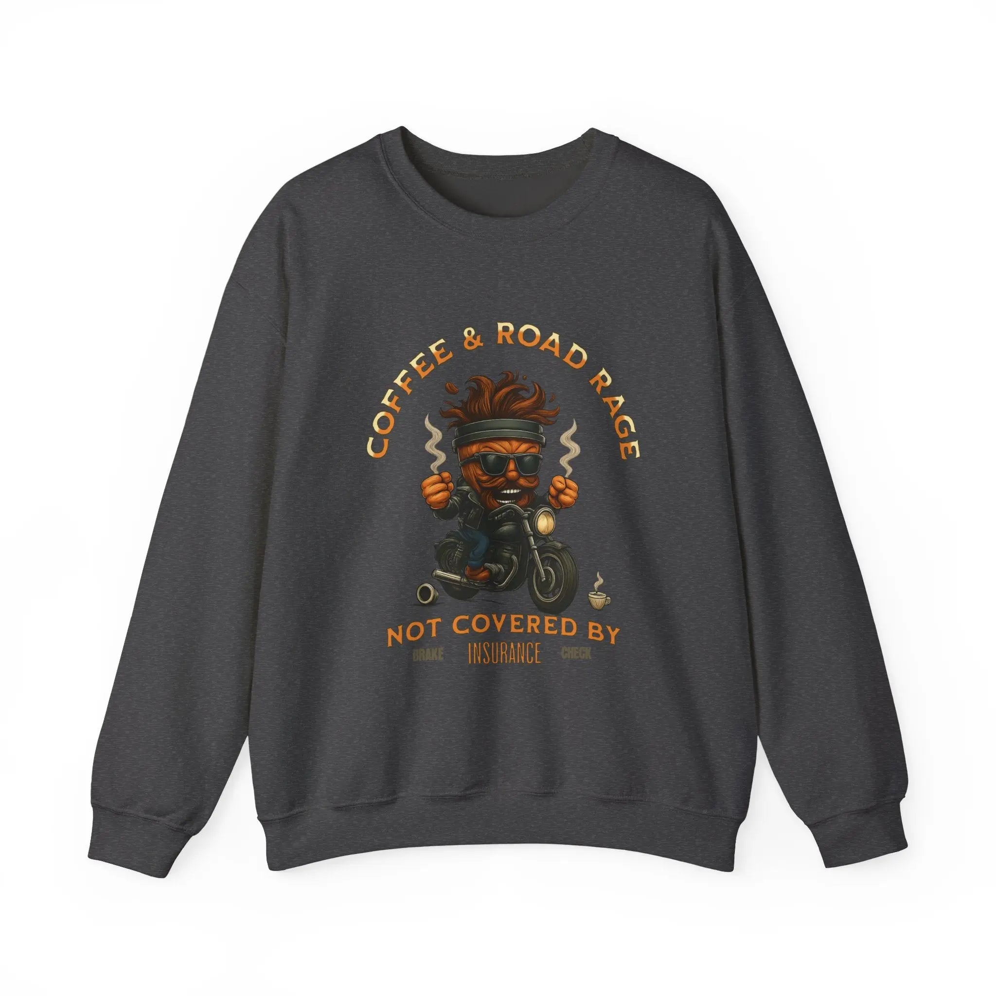 Coffee & Road Rage Sweatshirt Printify