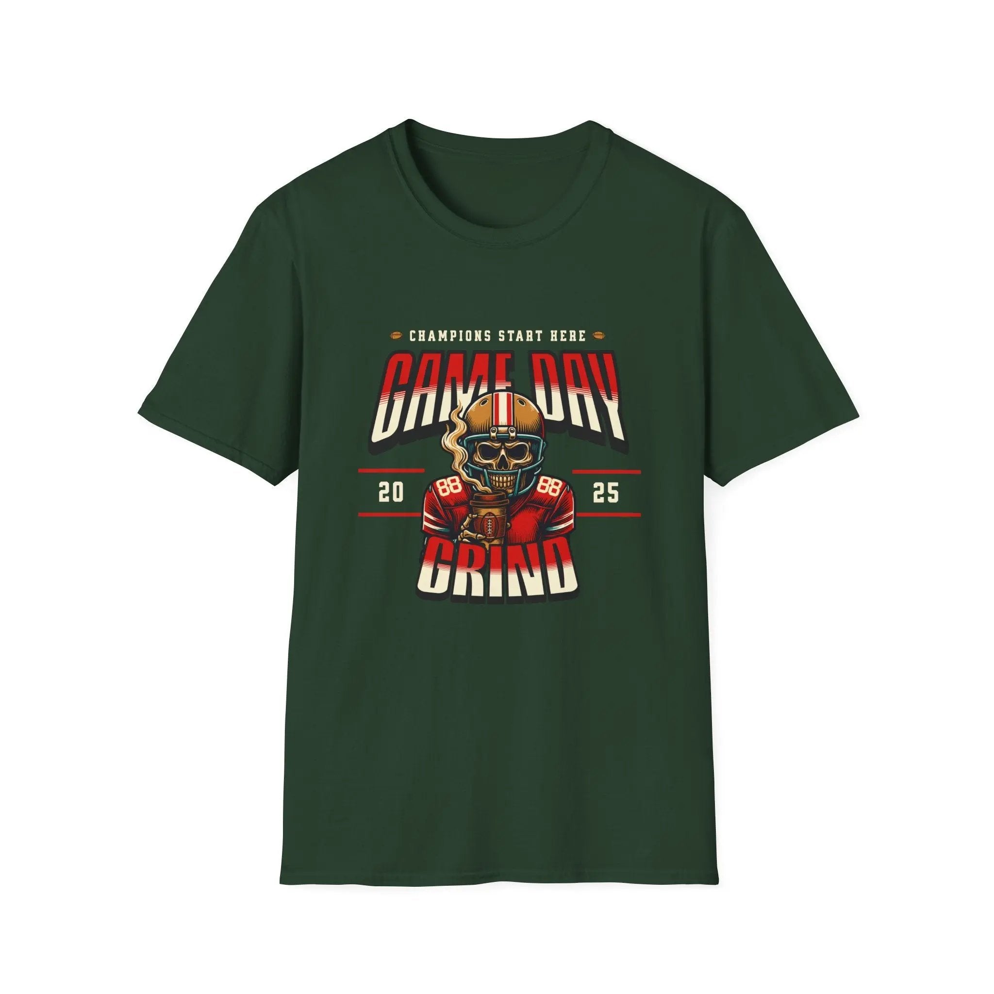 Game Day Grind T-shirt - Football Graphic Tee - Boldly Bitter Company