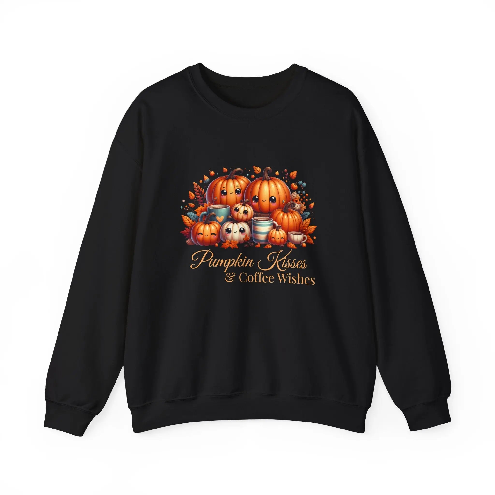 Pumpkin Kisses Sweatshirt Printify