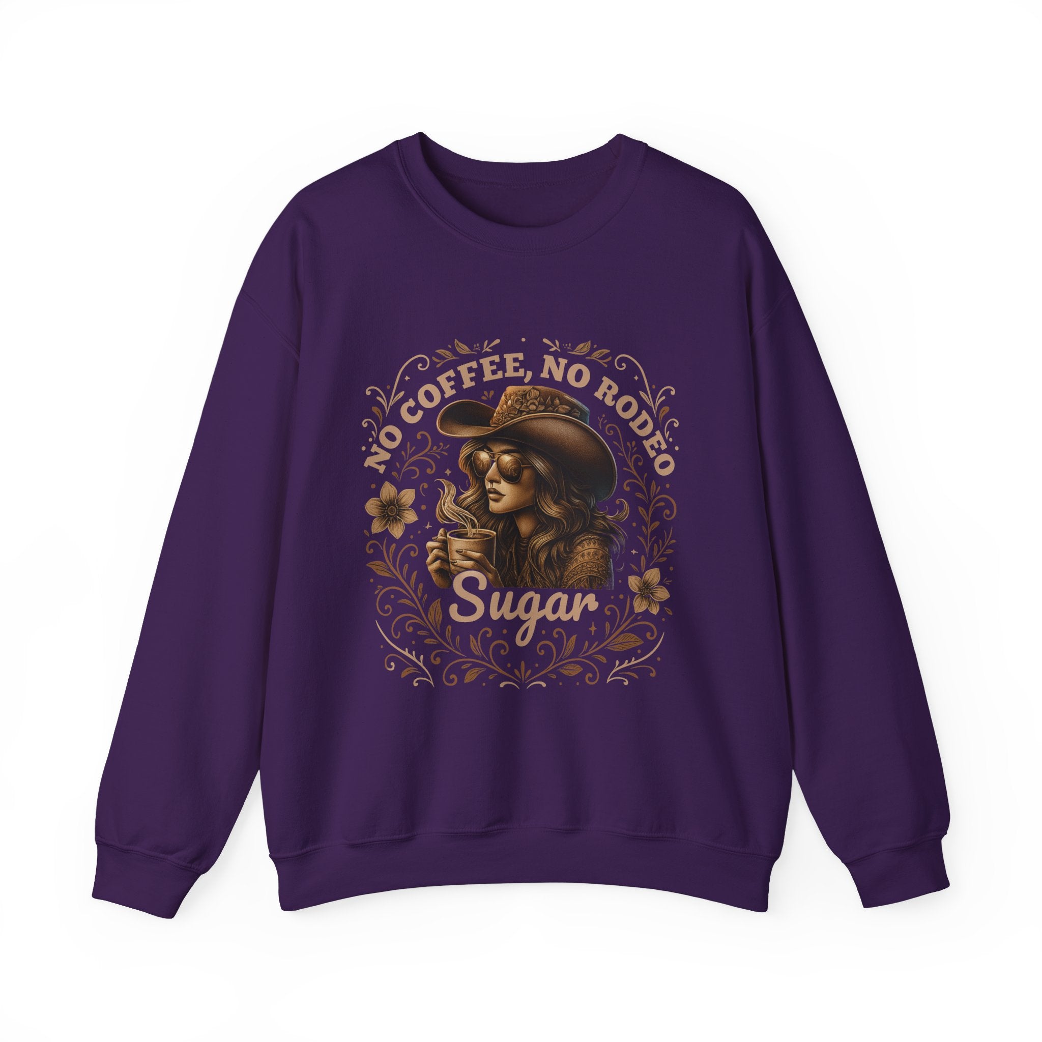 No Coffee, No Rodeo Sweatshirt Printify