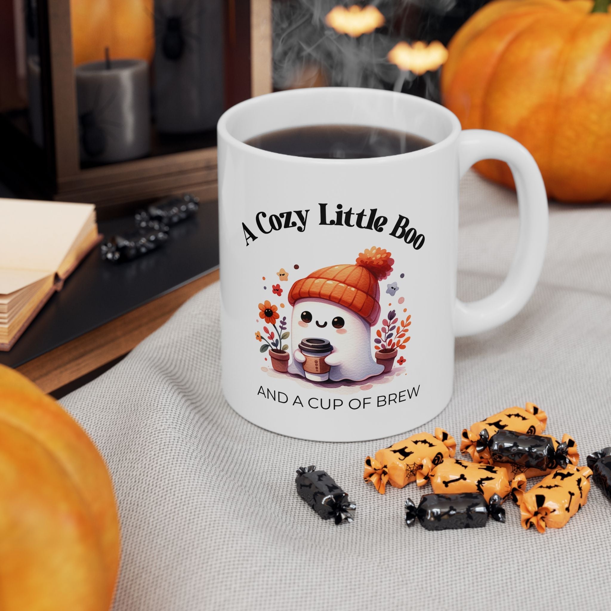Cozy Little Boo 11 oz Mug Printify