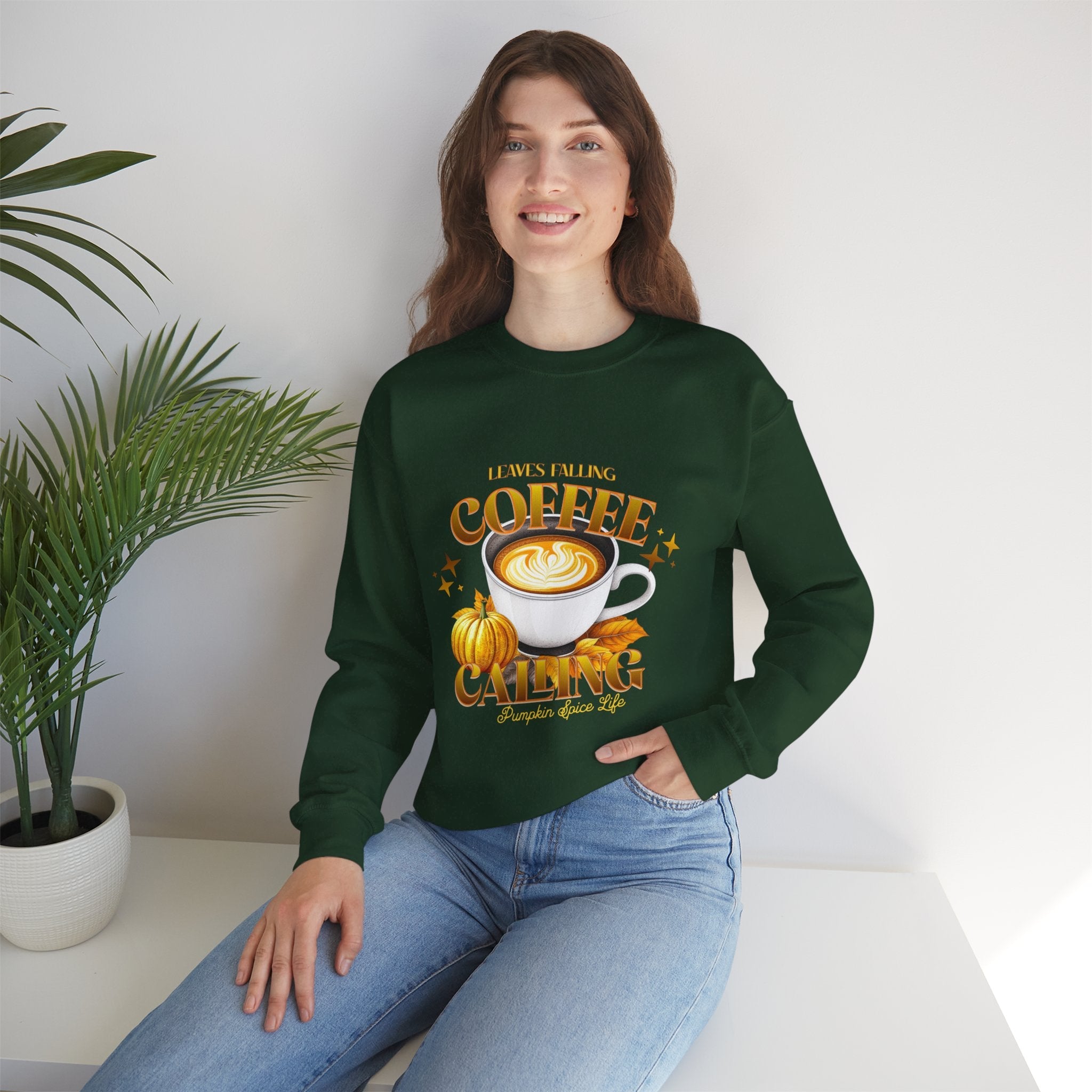 Coffee Calling Sweatshirt Printify