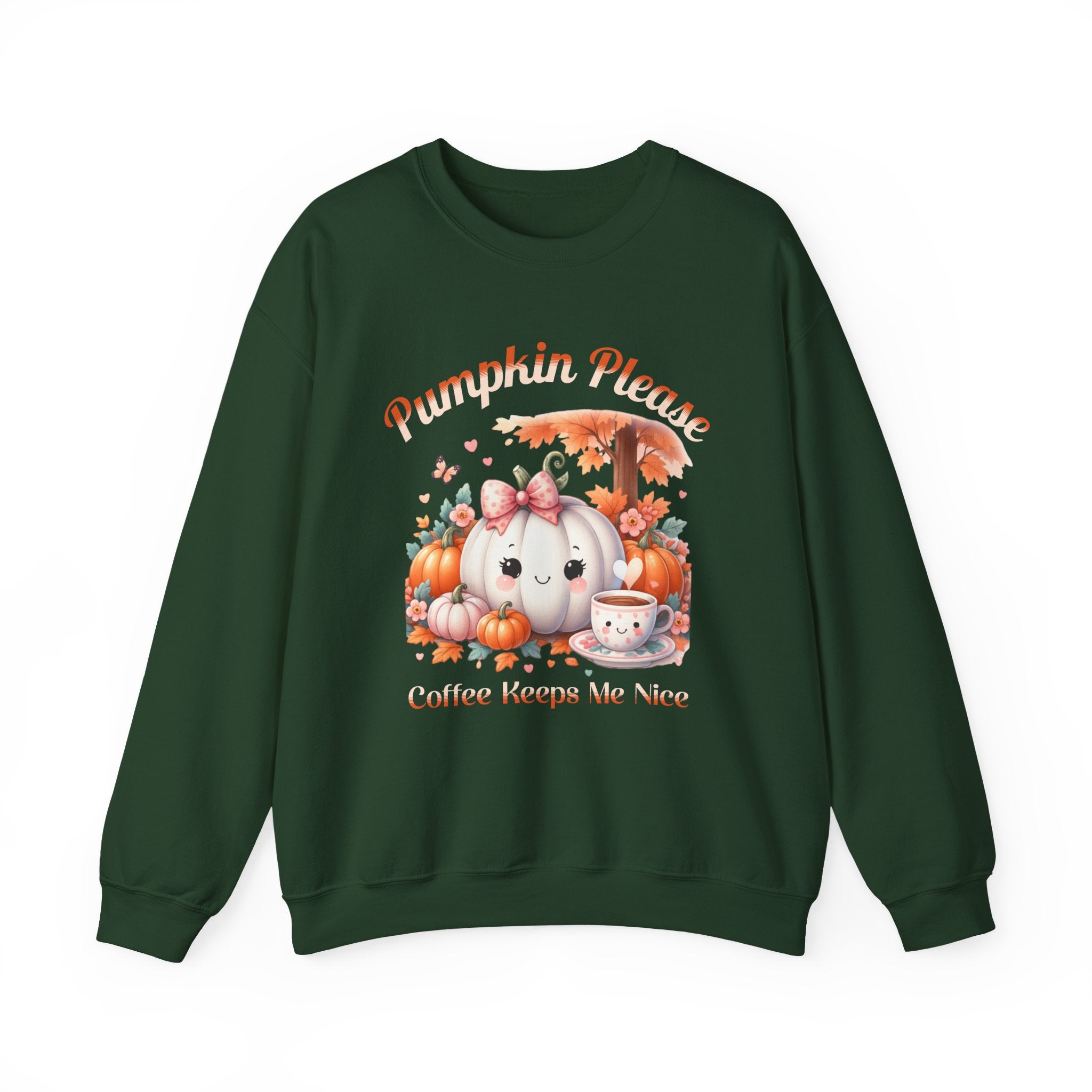 Pumpkin Please Sweatshirt Printify