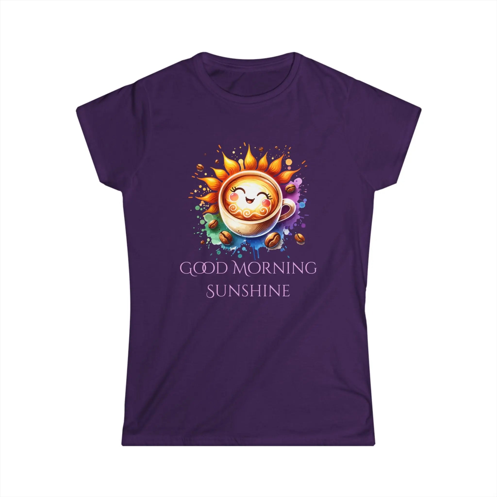 Good Morning Sunshine Tshirt - Sunshine and Coffee Tee Printify