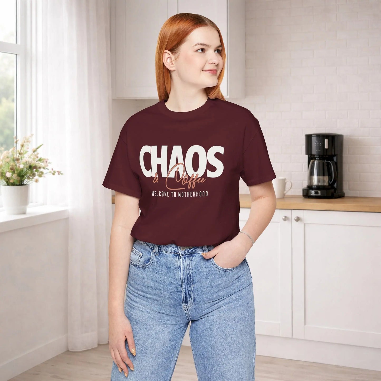 Chaos & Coffee Tee Printify