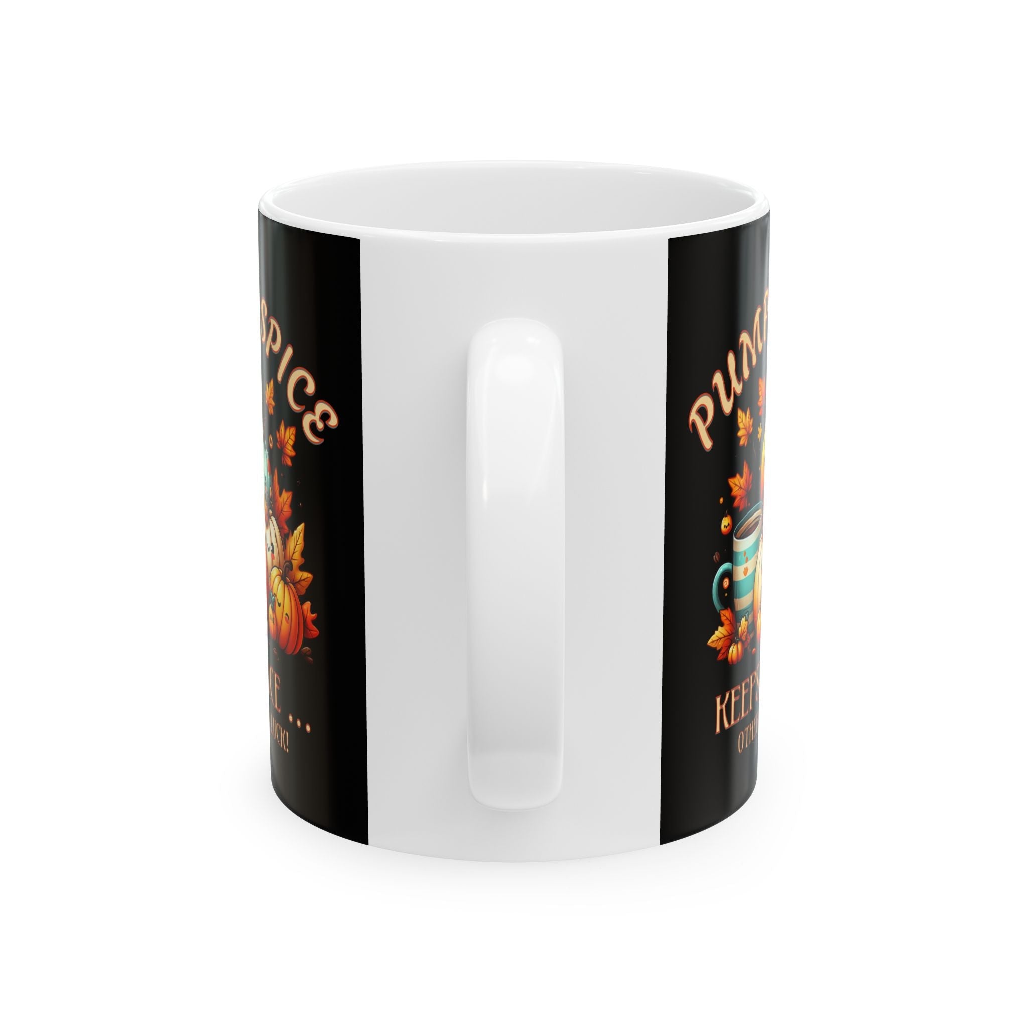 Pumpkin Spice 11 oz Ceramic Mug Printify