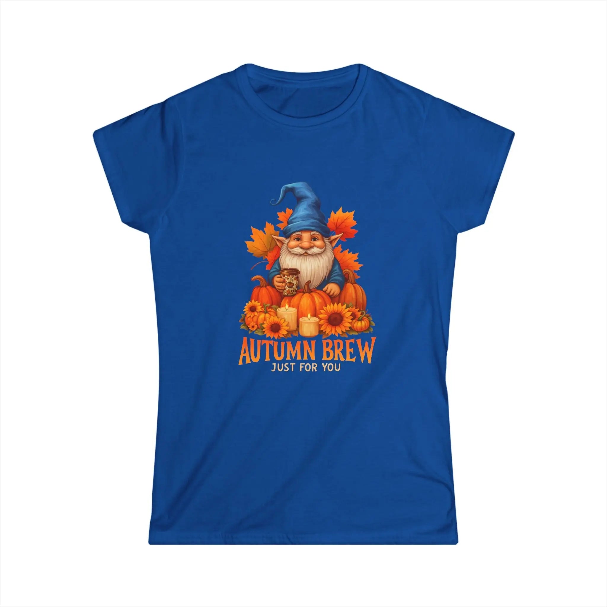 Autumn Gnome T-Shirt - Autumn Brew Just For You Printify