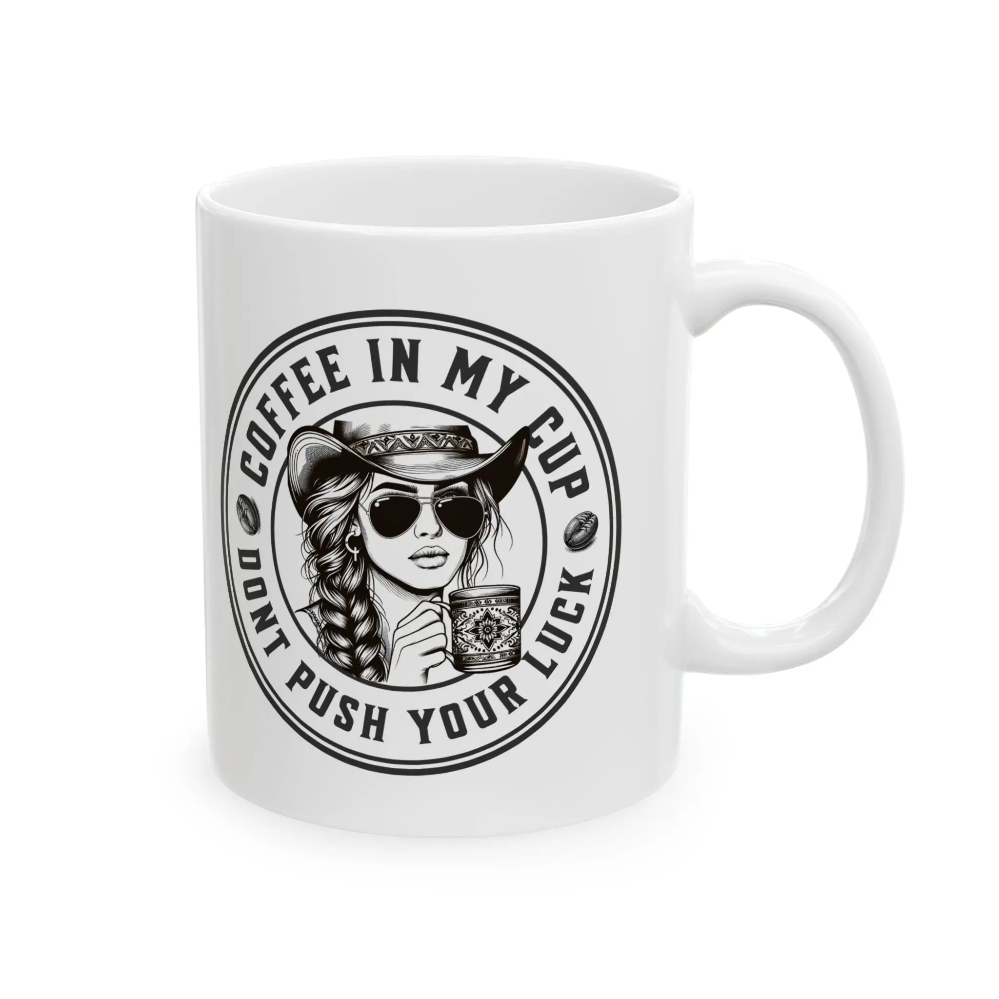 Push Your Luck 11oz Mug - Boldly Bitter Company