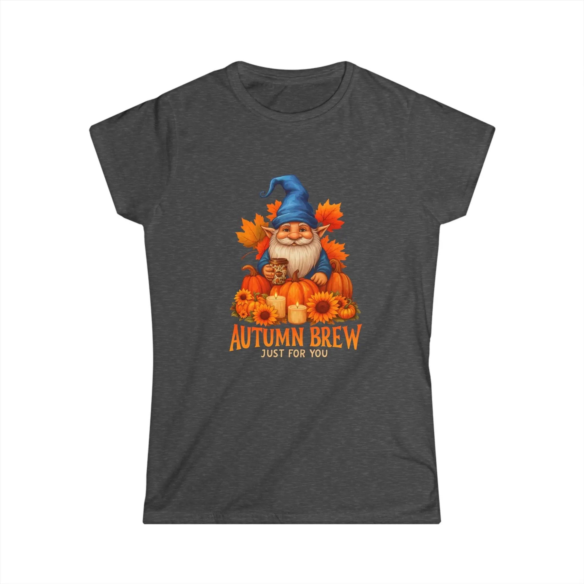 Autumn Gnome T-Shirt - Autumn Brew Just For You Printify