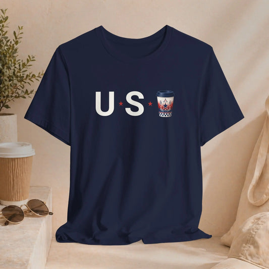 USA Coffee Tee Printify