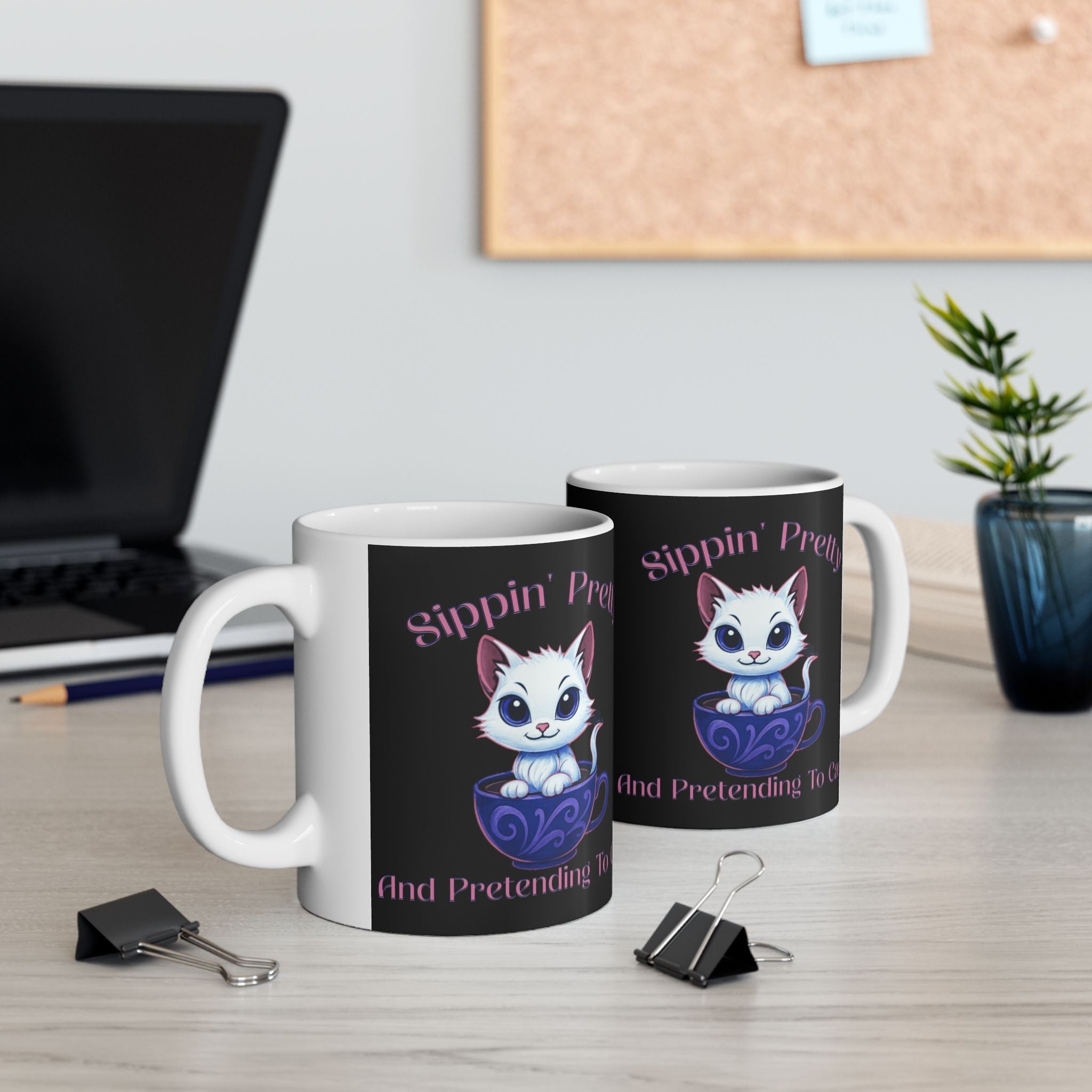 Sippin Pretty 11 oz Mug Printify