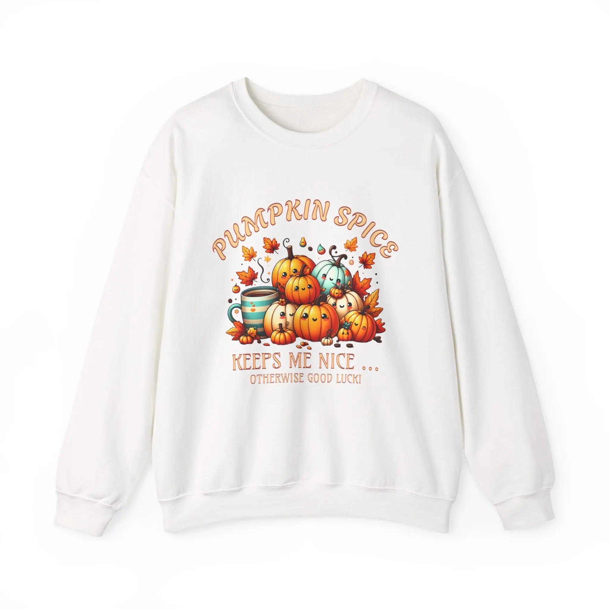 Pumpkin Spice Sweatshirt - Otherwise Good Luck Printify