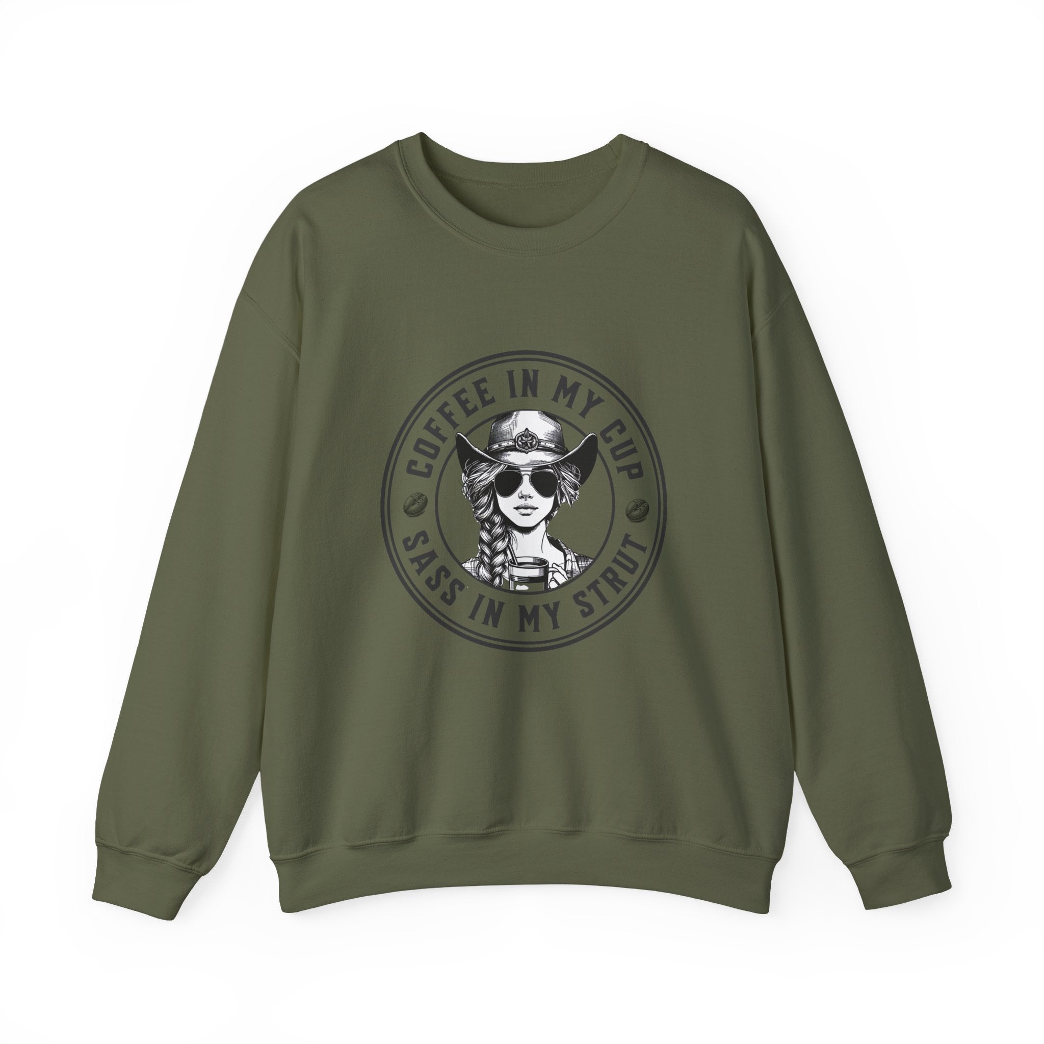 Sass In My Strut Sweatshirt Printify