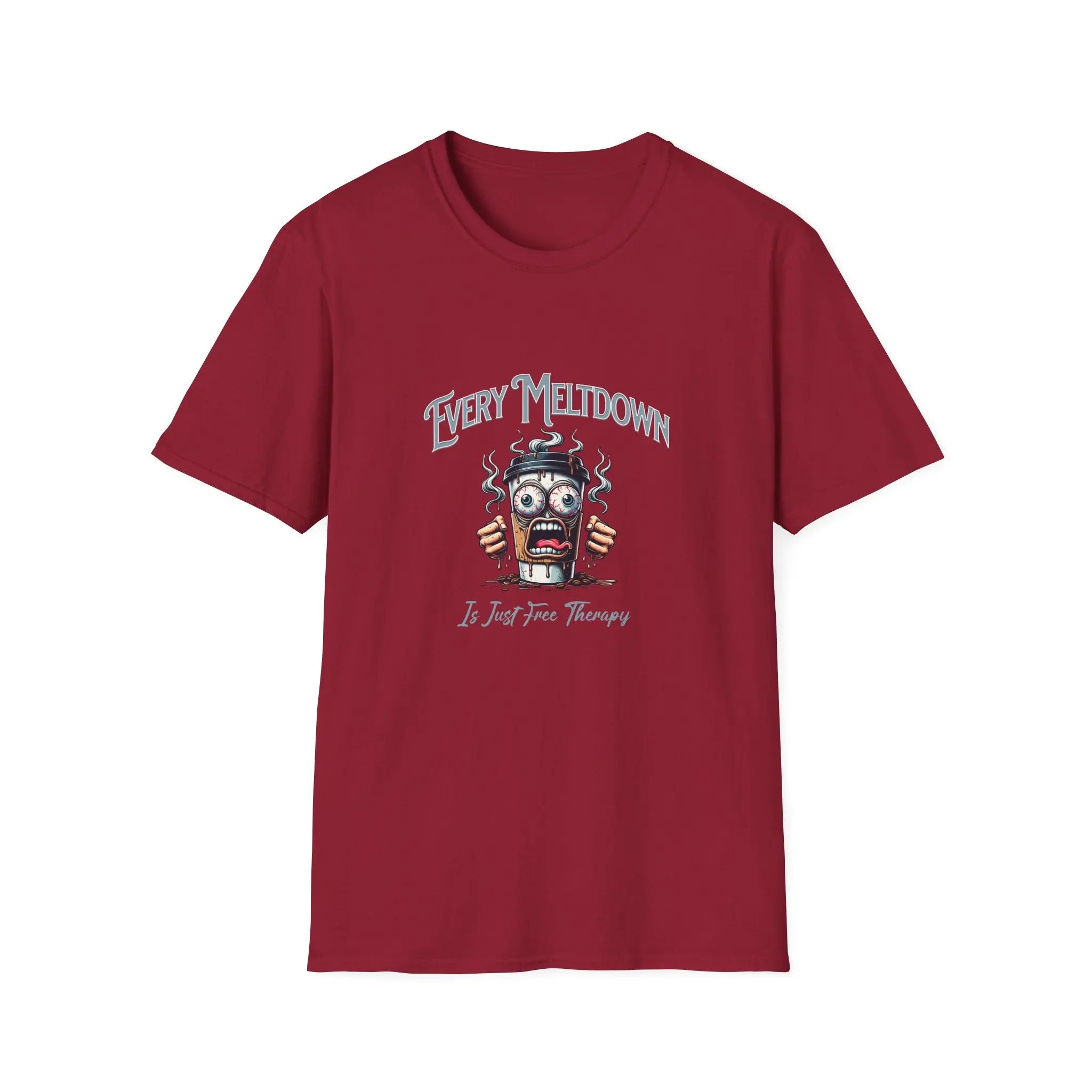 Therapy Coffee Cup T-shirt Printify