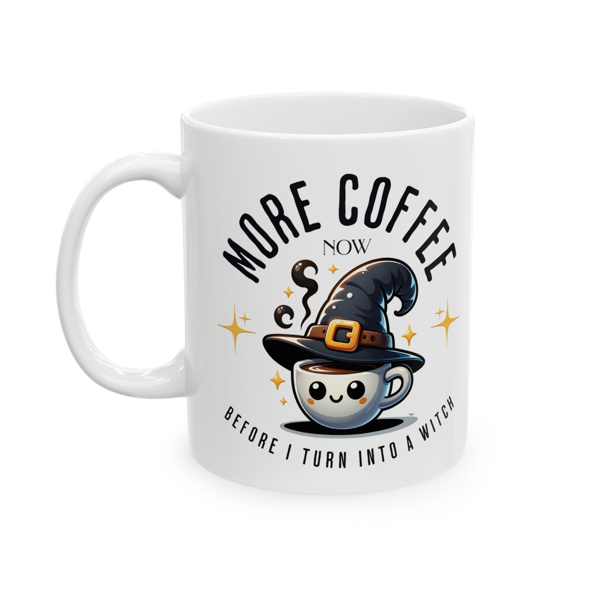 More Coffee Now 11 oz Mug Printify