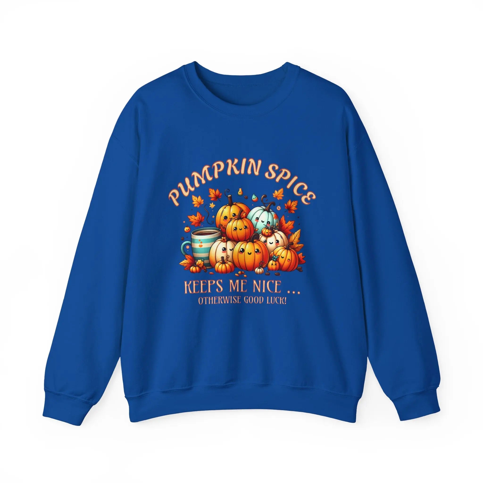 Pumpkin Spice Sweatshirt - Otherwise Good Luck Printify