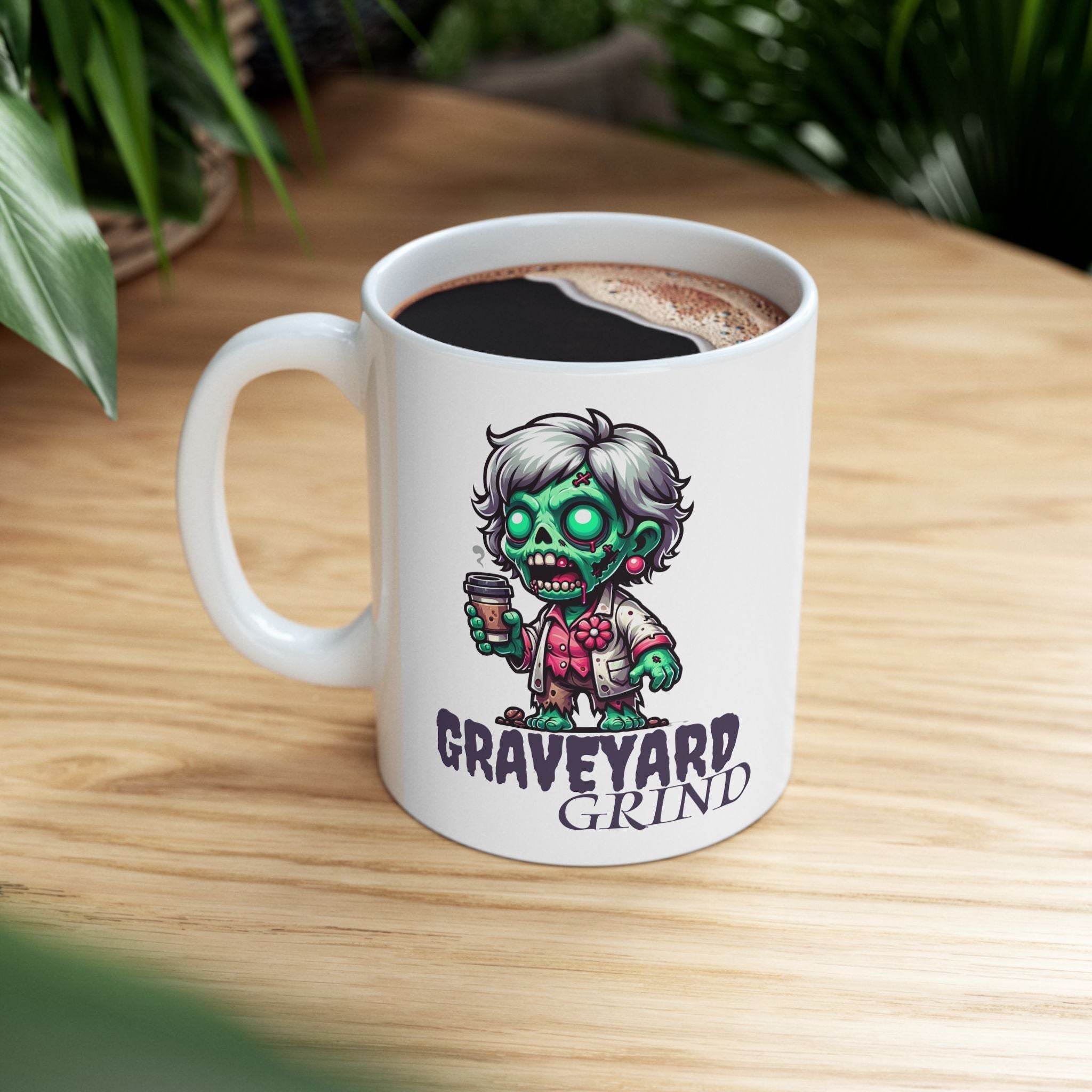 Graveyard Grind Ceramic Mug Printify