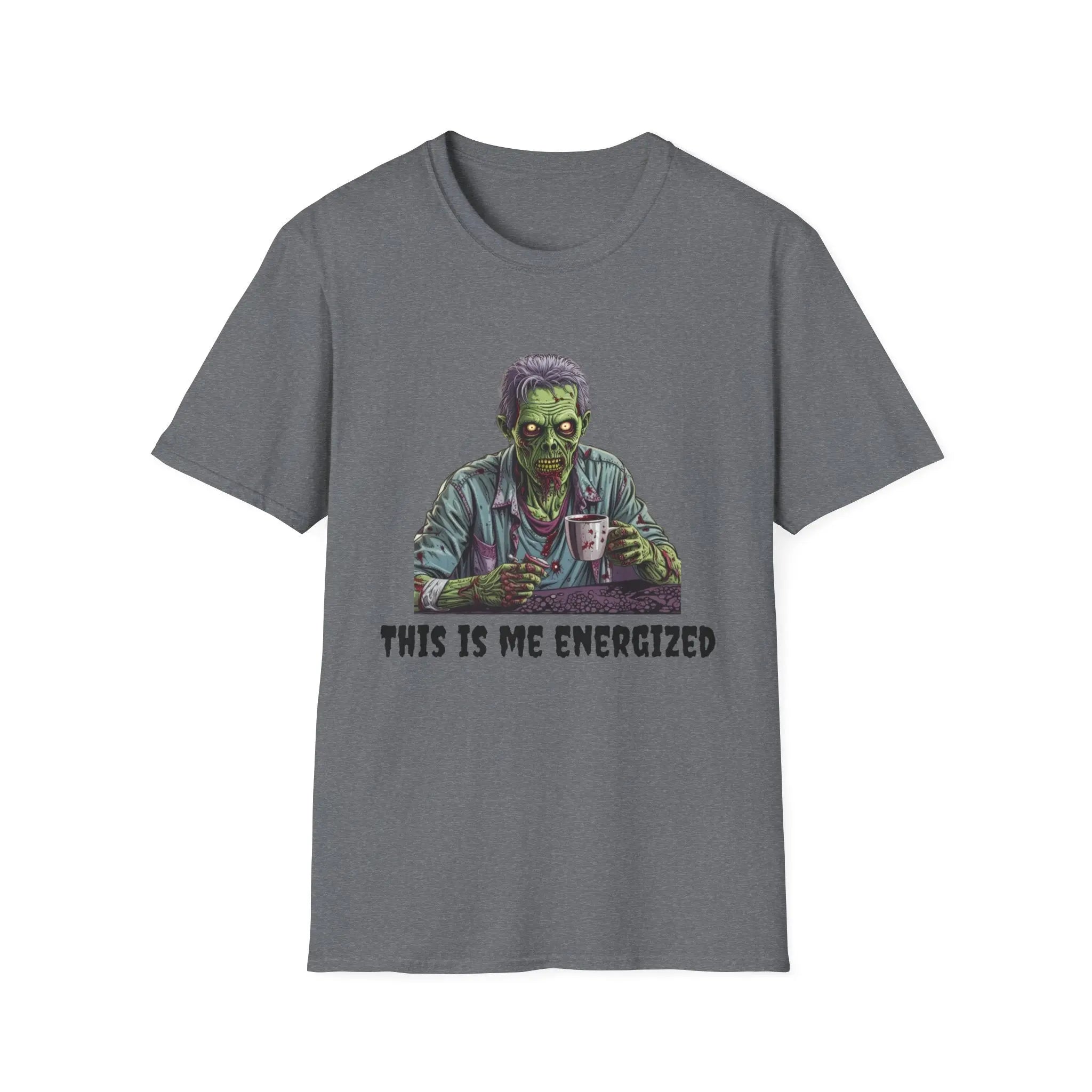 Energized Zombie T-shirt Printify