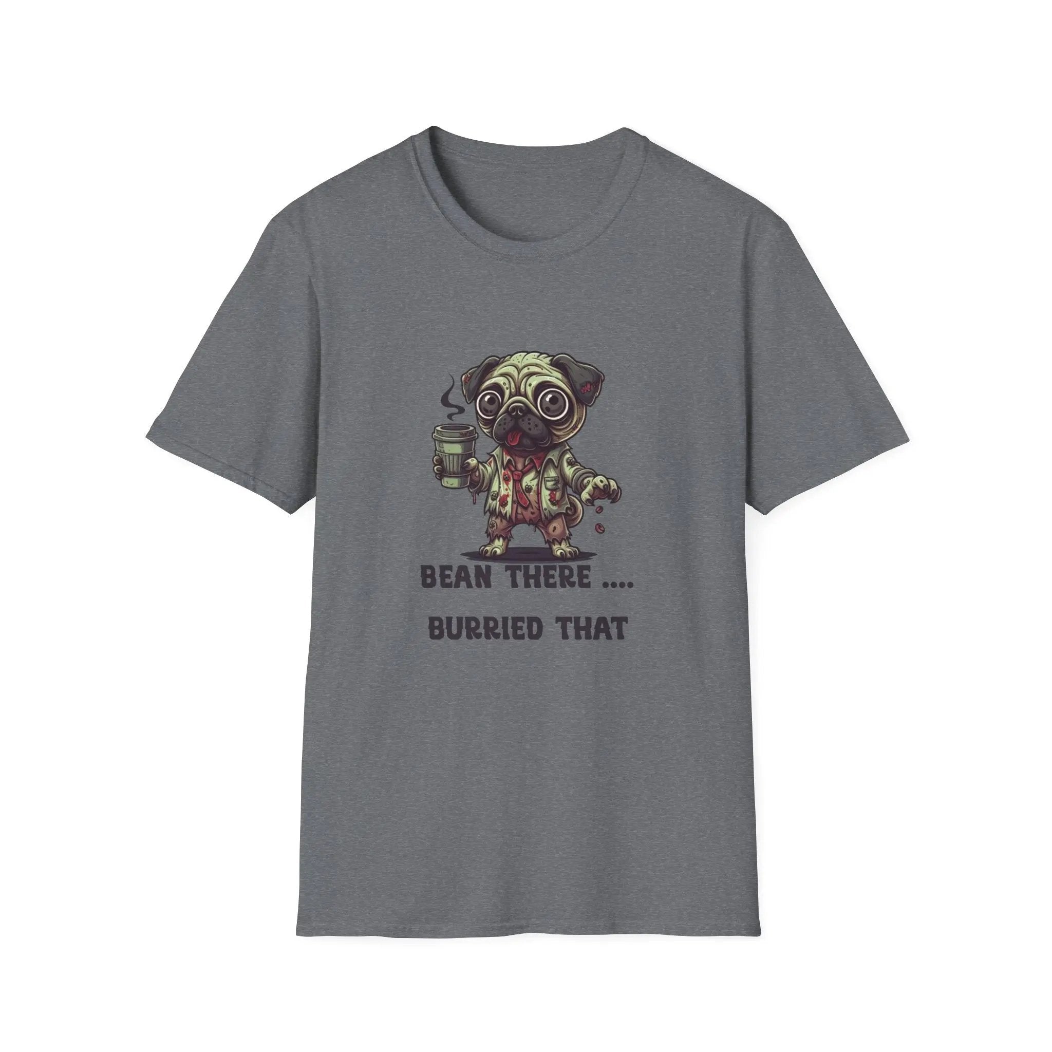 Zombie Dog Coffee T-Shirt – “Bean There, Buried That” - Boldly Bitter Company