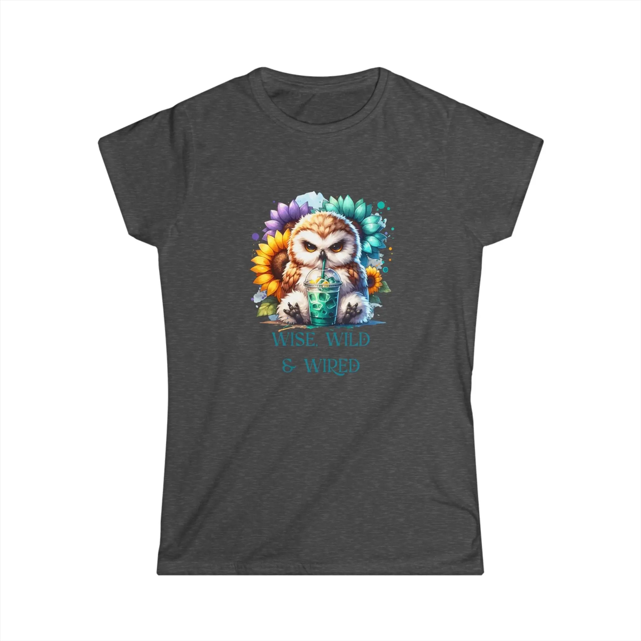 Wise Wild & Wired Owl T-Shirt Printify