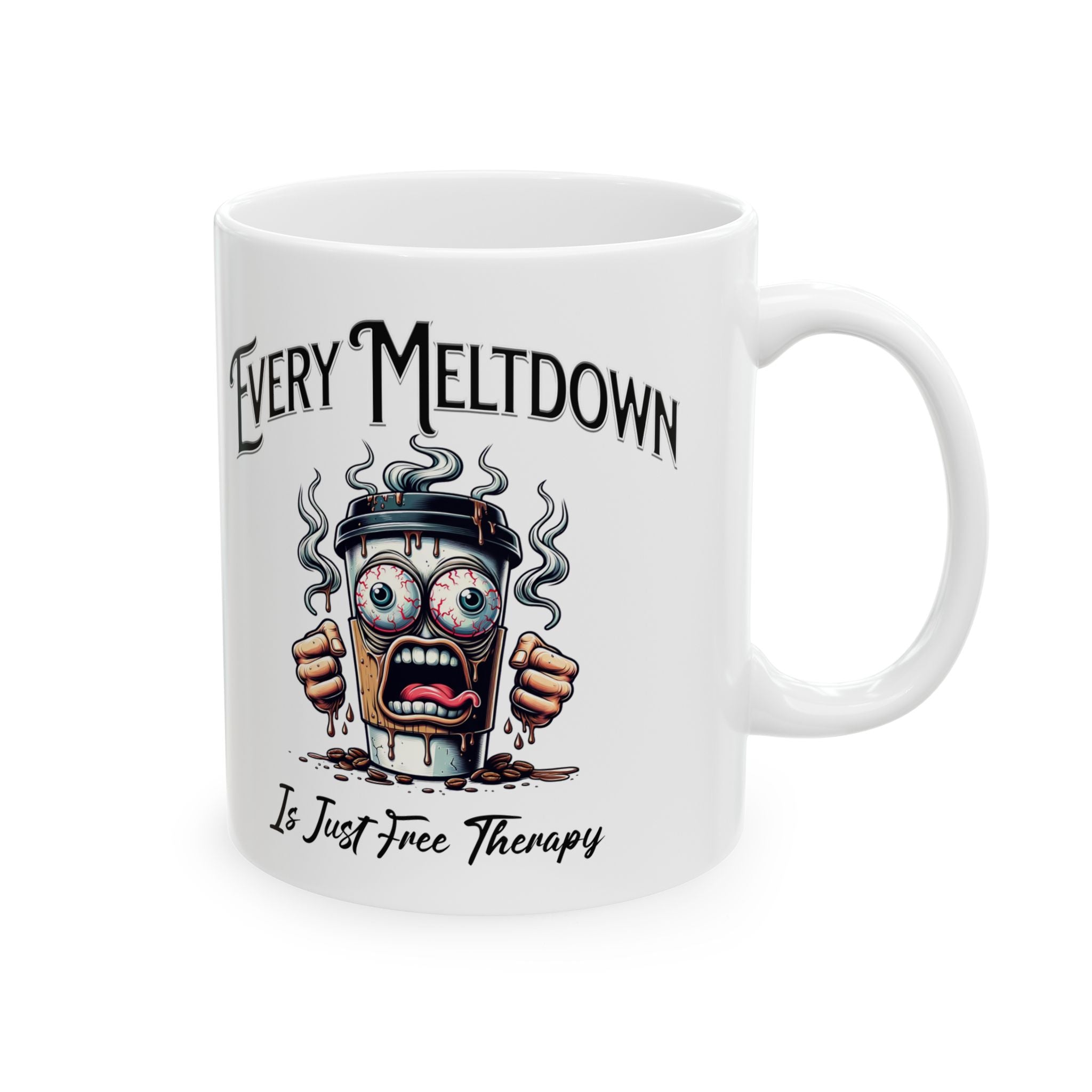 Free Therapy Coffee Mug Printify