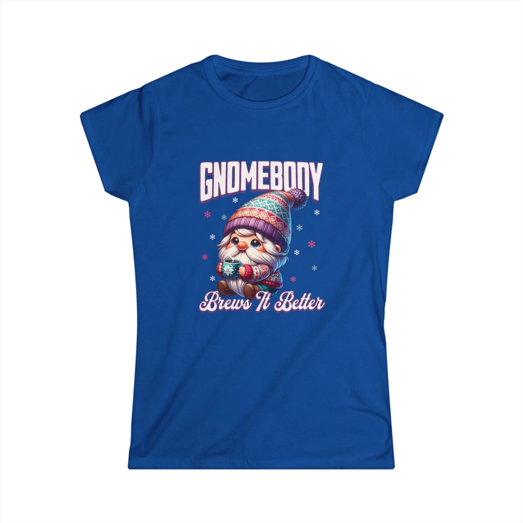 Gnomebody Tee, Cozy Winter Shirt, Gift for Gnome Lovers, Holiday Apparel, Cute Graphic Tee, Fun T-Shirt Printify
