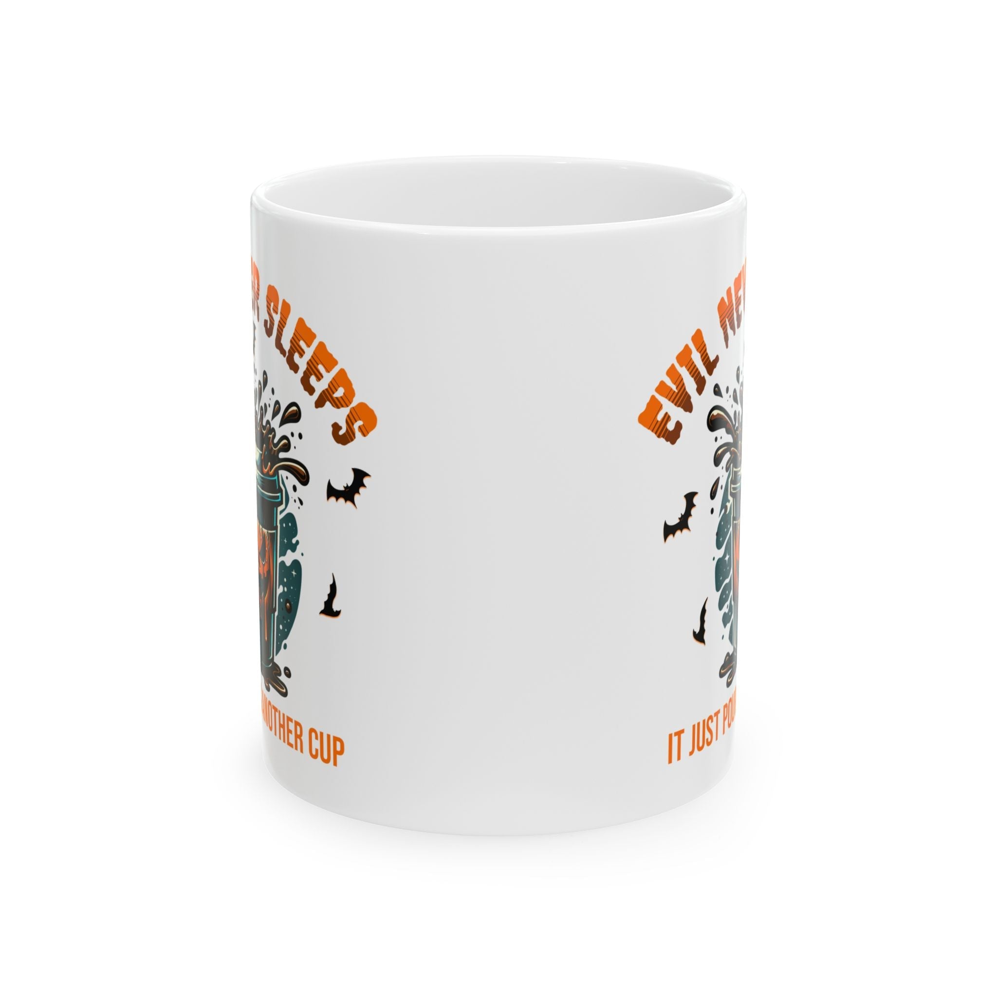 Evil Never Sleeps 11 oz Mug Printify