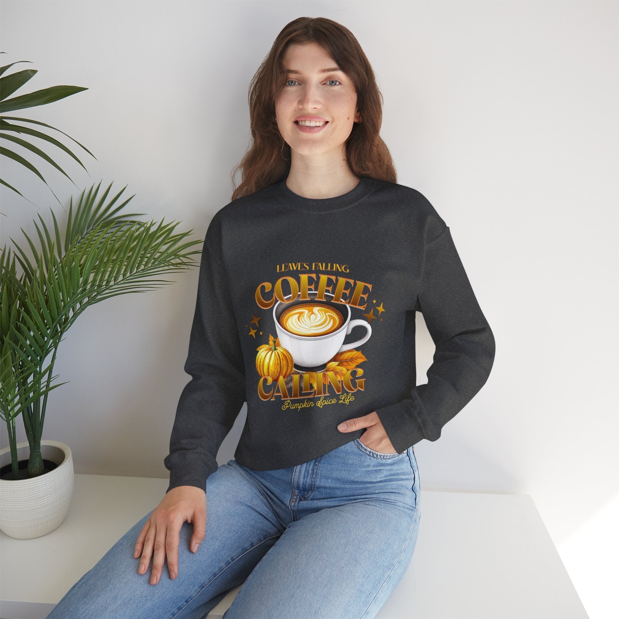 Coffee Calling Sweatshirt Printify