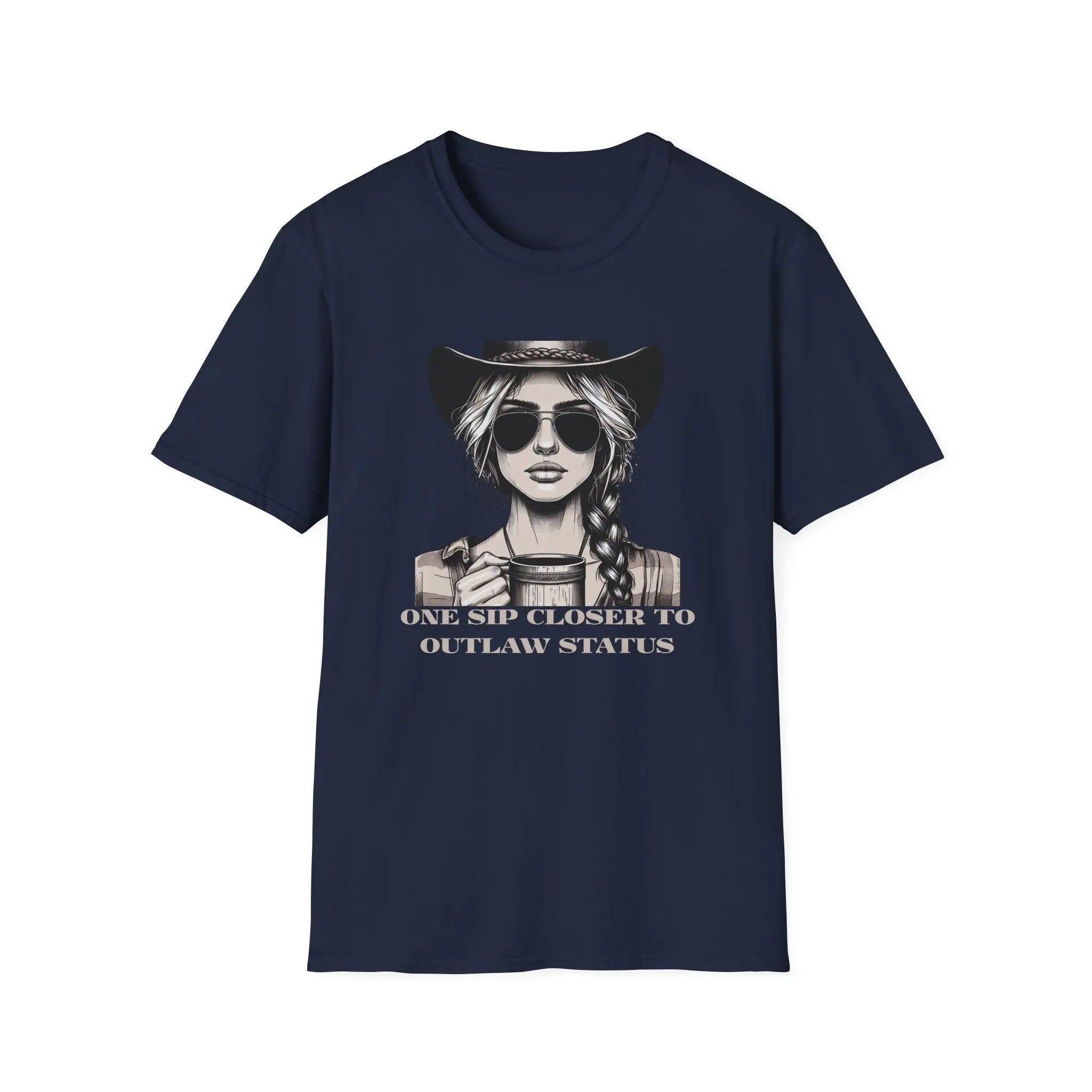 Cowgirl Outlaw T-Shirt Printify