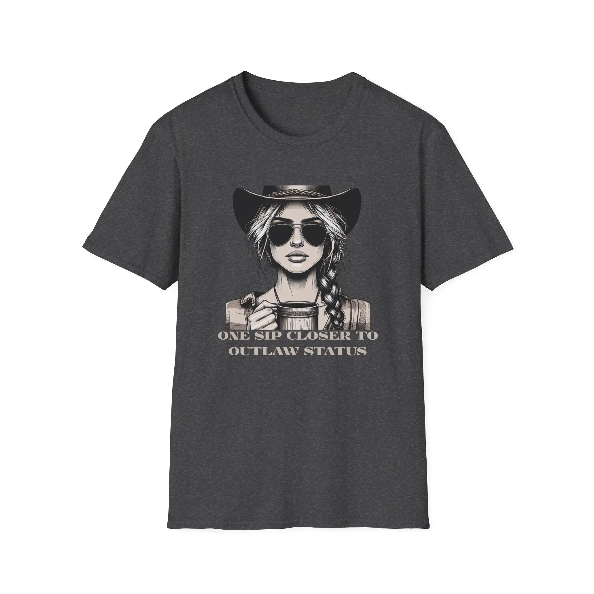 Cowgirl Outlaw T-Shirt Printify