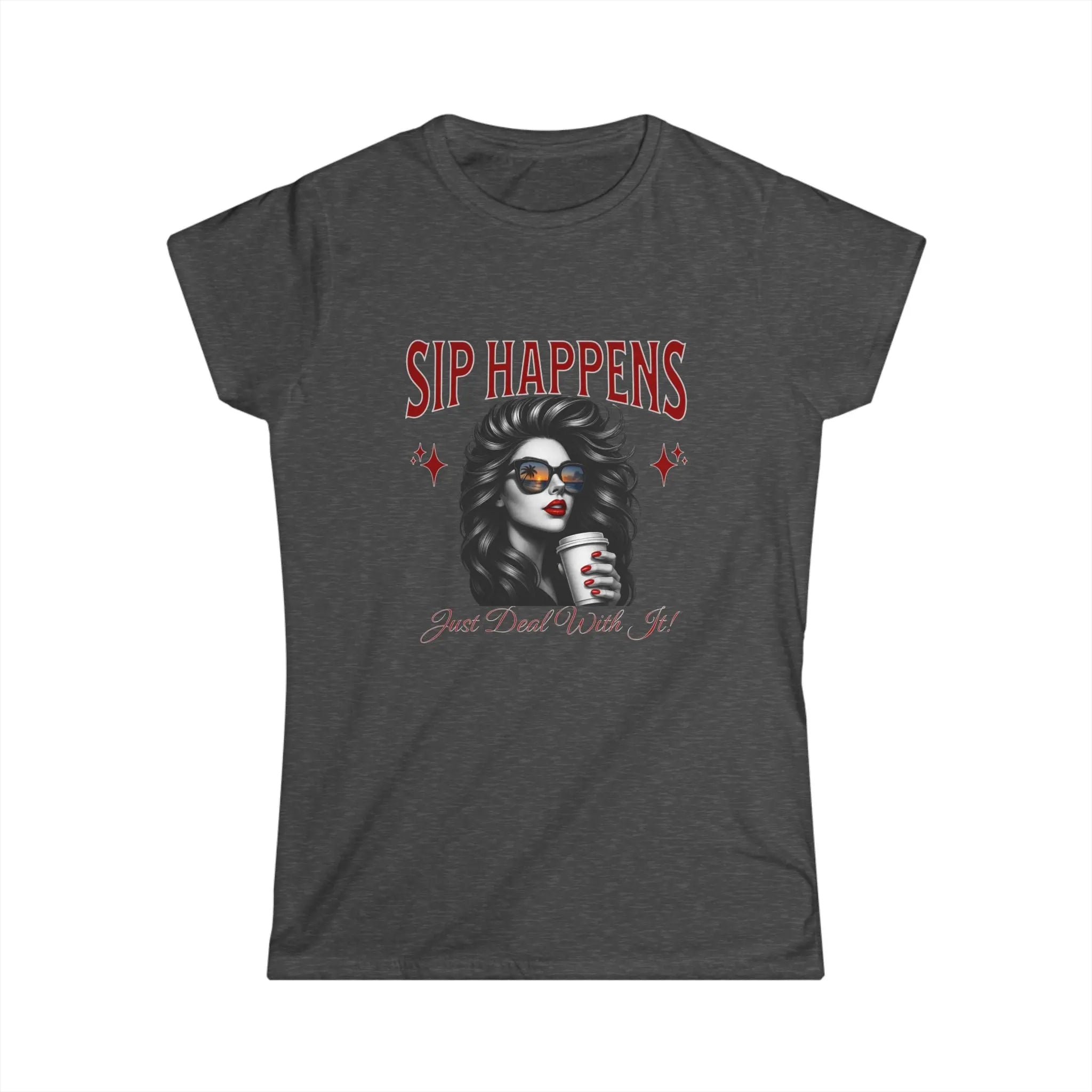 Deal with it t-shirt Printify