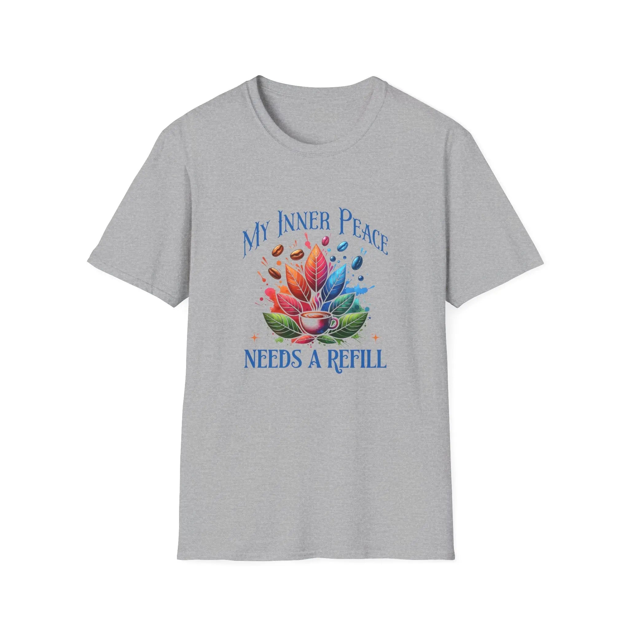 Inner Peace Coffee T-Shirt Printify