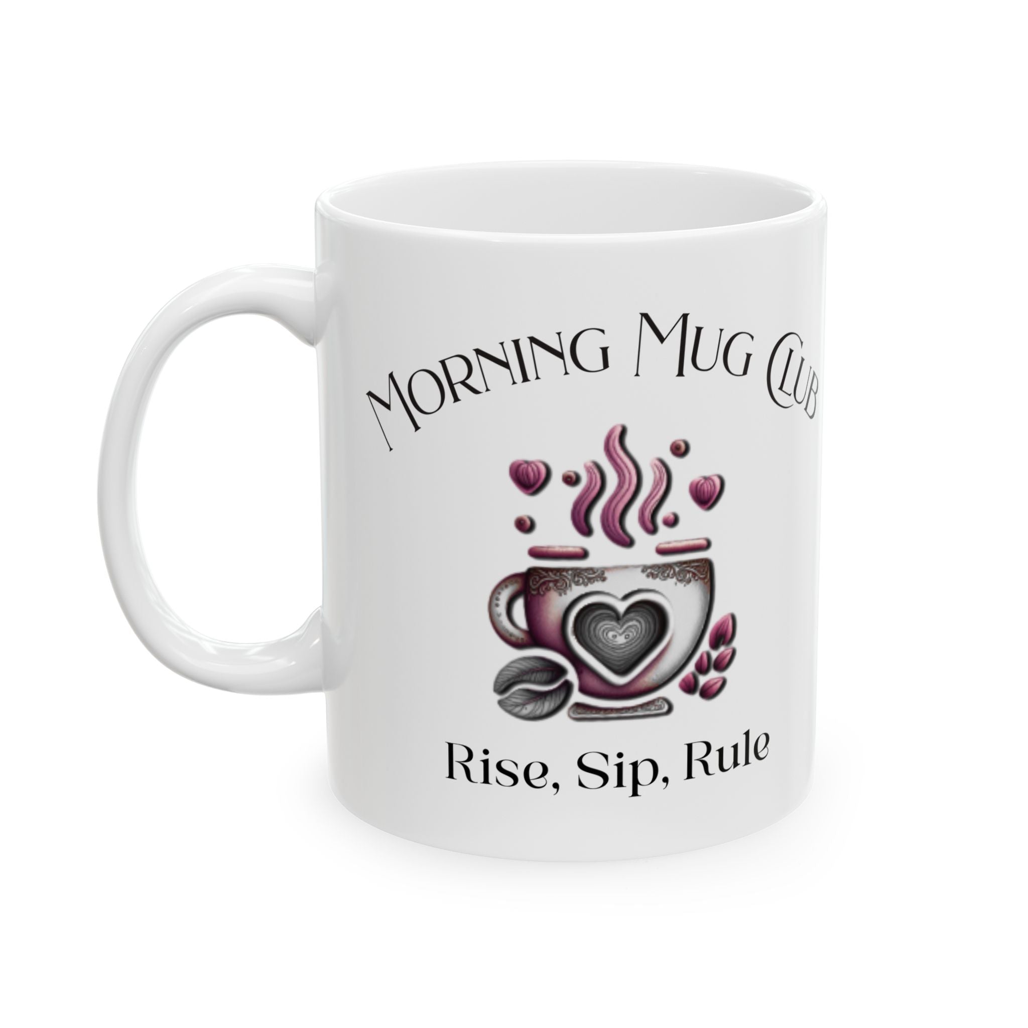 Rise Sip Rule Mug Printify