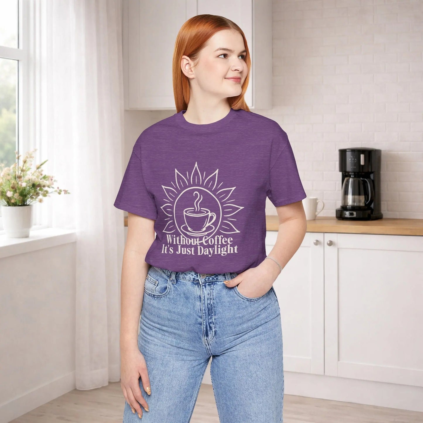 Without Coffee Tee Printify