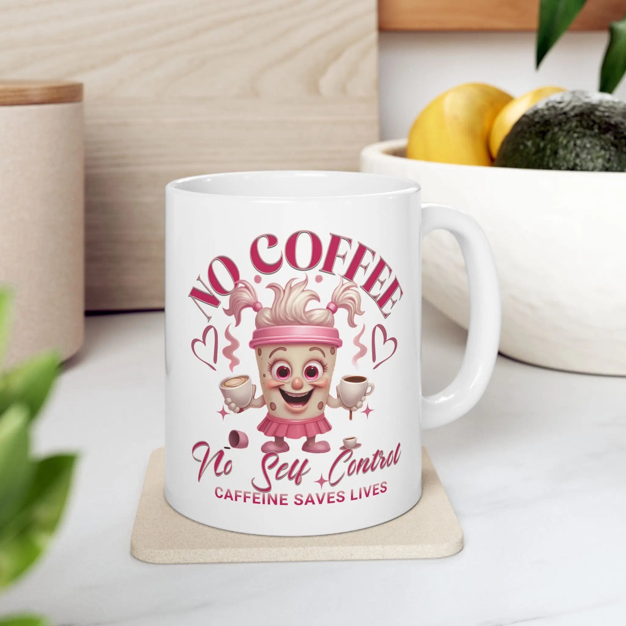 No Self Control 11oz Mug Printify
