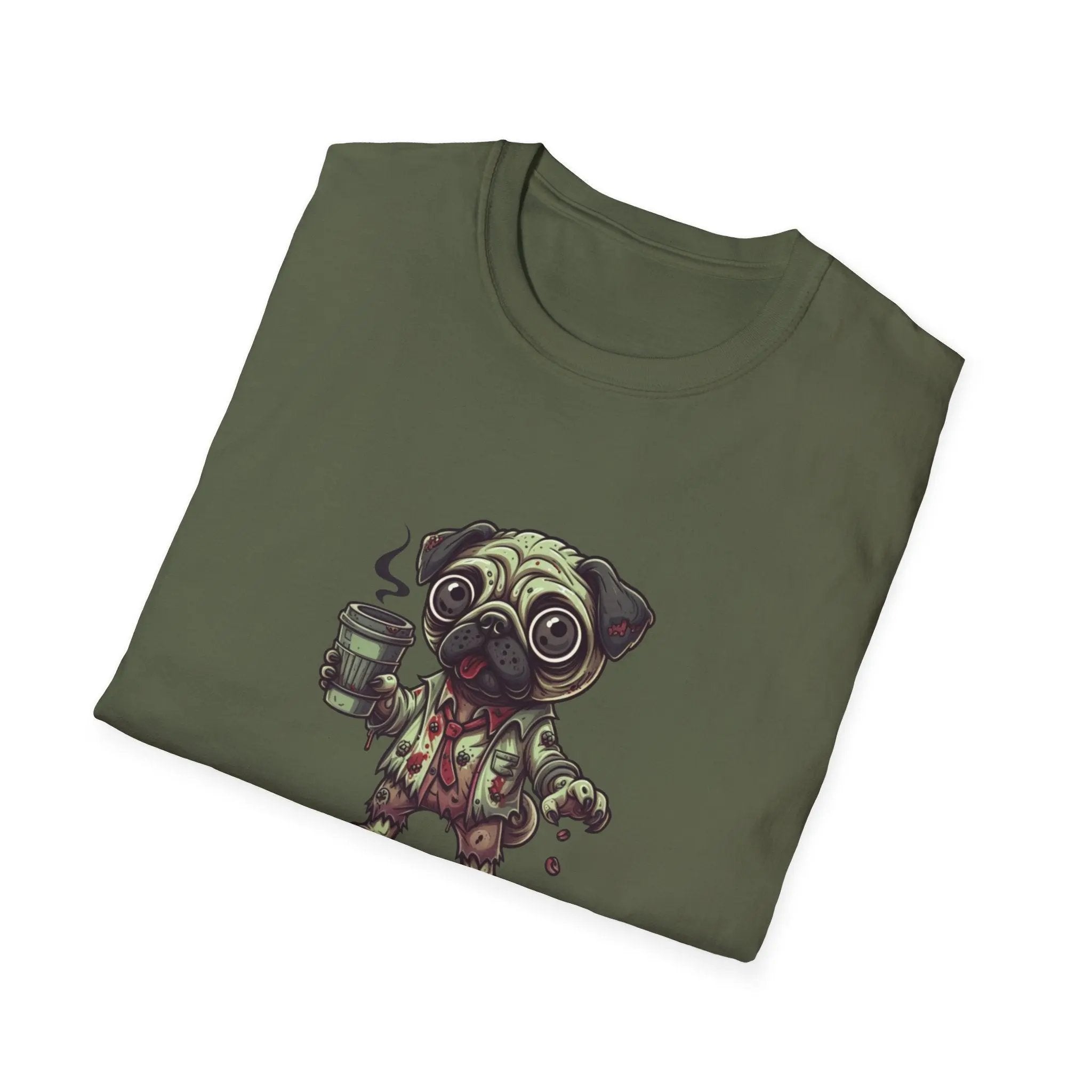 Zombie Dog Coffee T-Shirt – “Bean There, Buried That” - Boldly Bitter Company