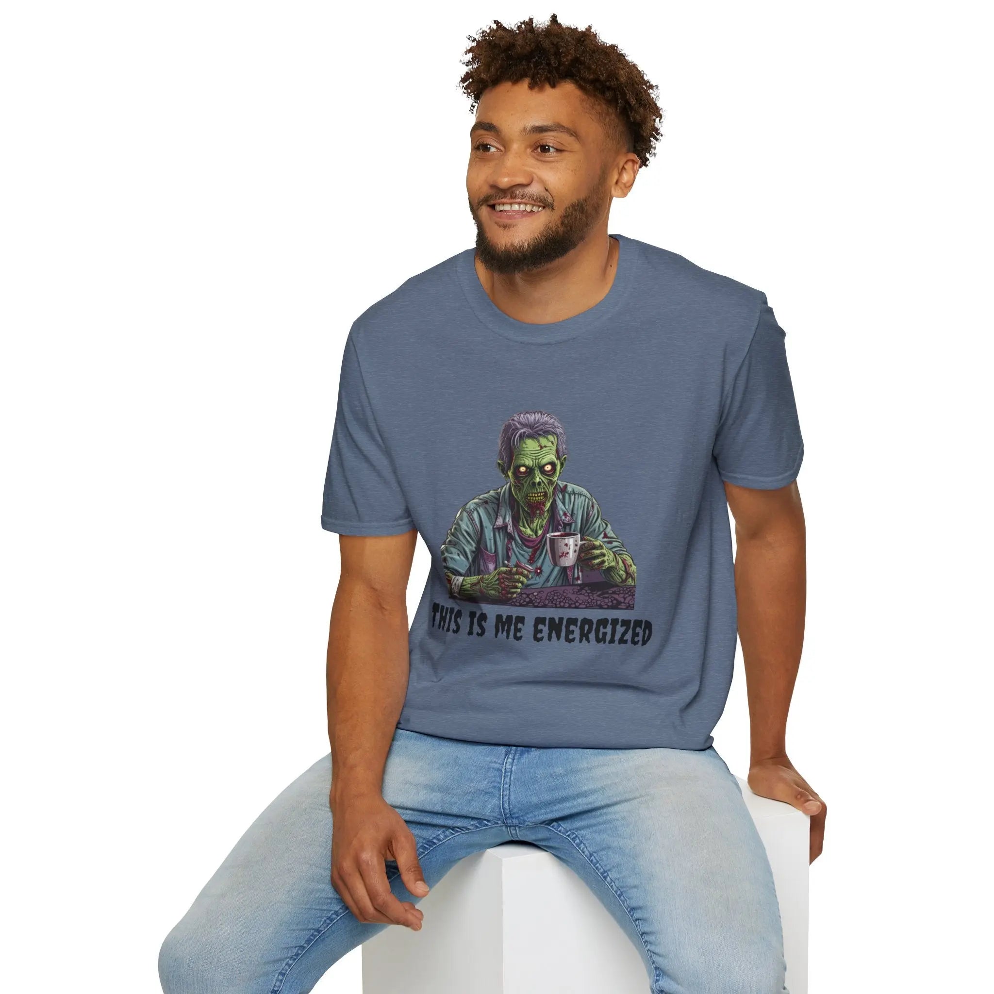 Energized Zombie T-shirt Printify