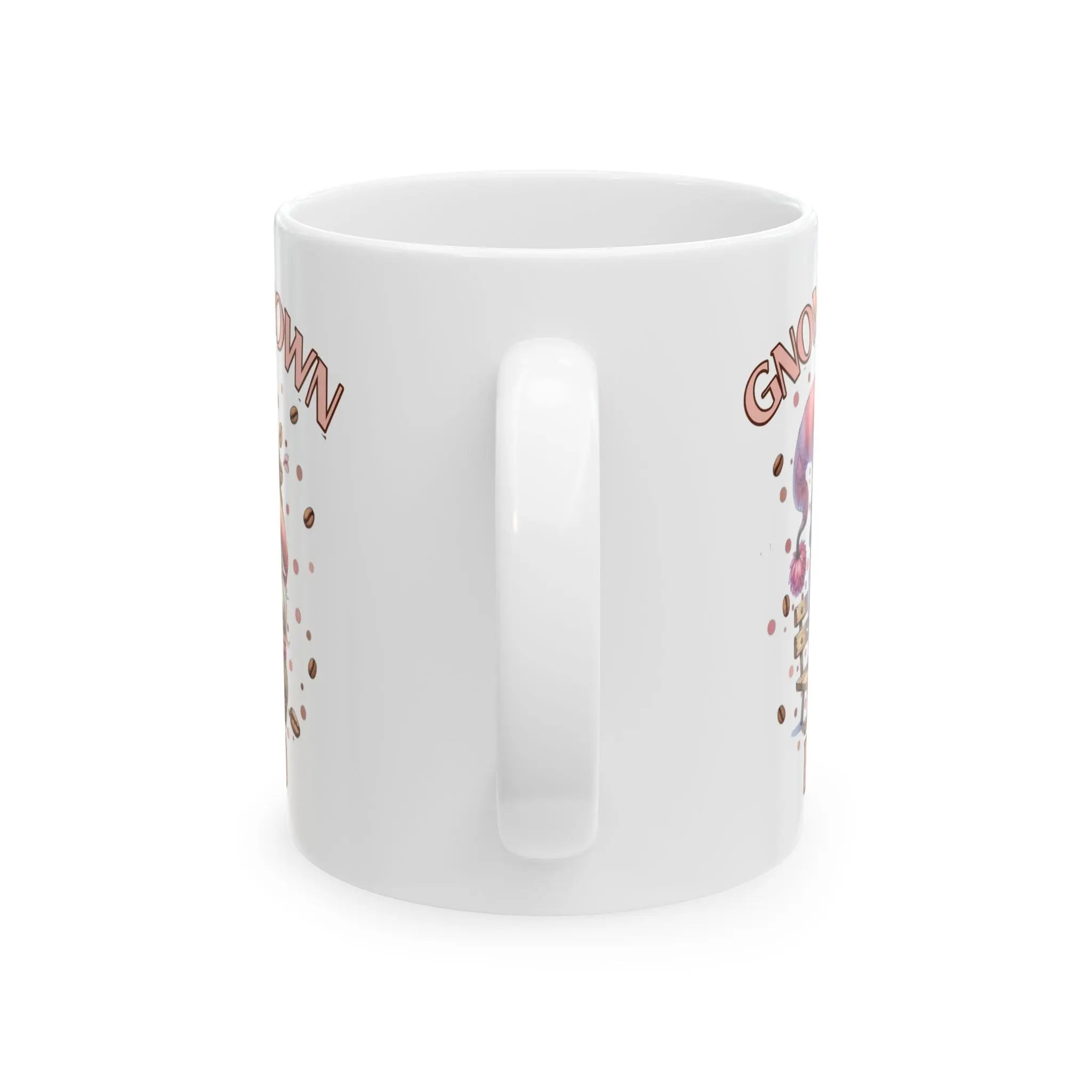 Whimsical Gnome -Grown Blend Coffee Mug - Perfect for Garden Lovers, Gift for Coffee Enthusiasts, Cute Home Decor, Cozy Mornings, Fun Collectible Printify