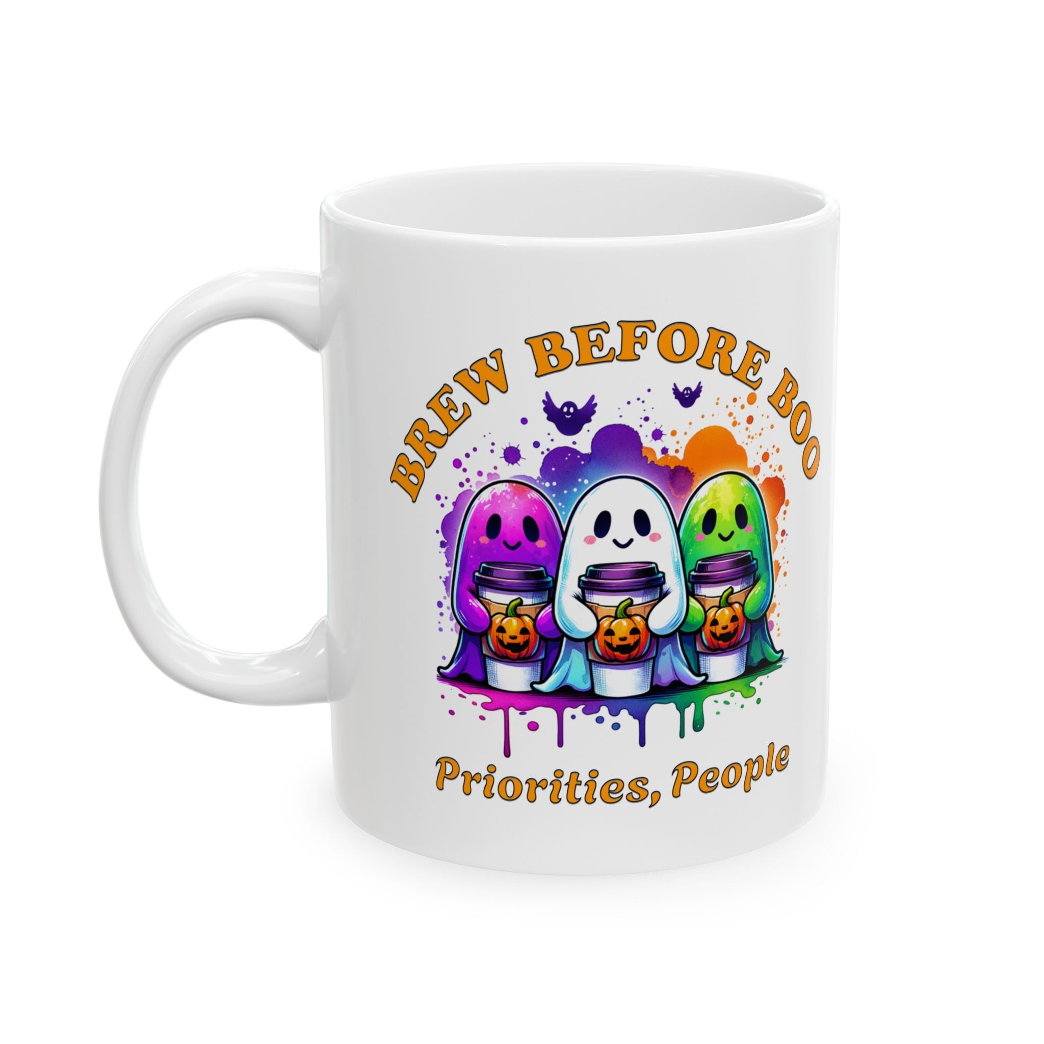 Brew Before Boo Ceramic Mug Printify