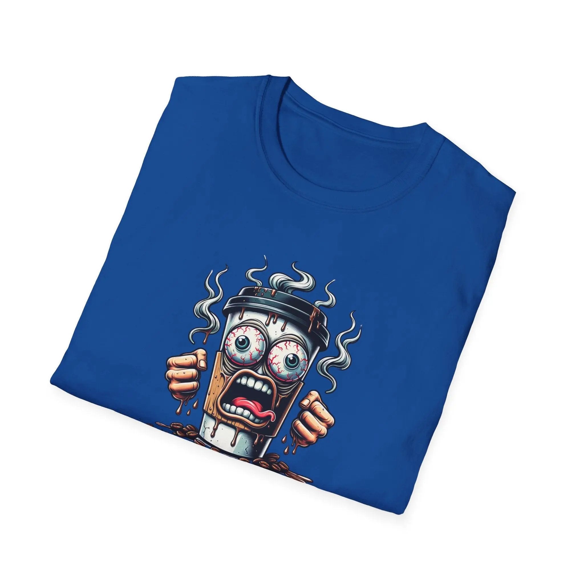 Funny Coffee Cup T-Shirt – “Last Cup Before Felony Charges” - Boldly Bitter Company