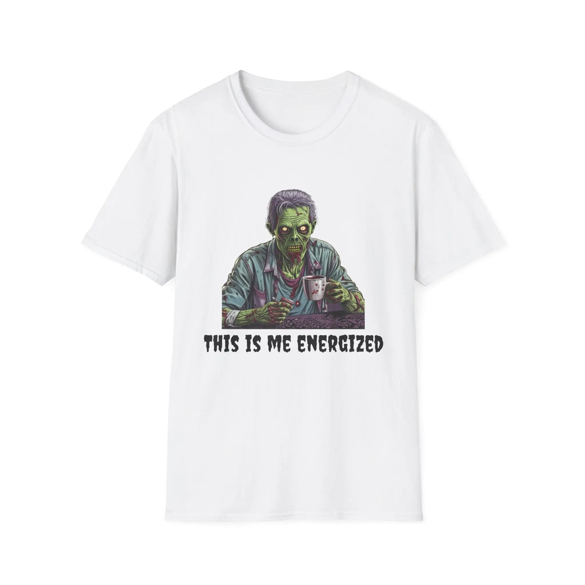 Energized Zombie T-shirt Printify