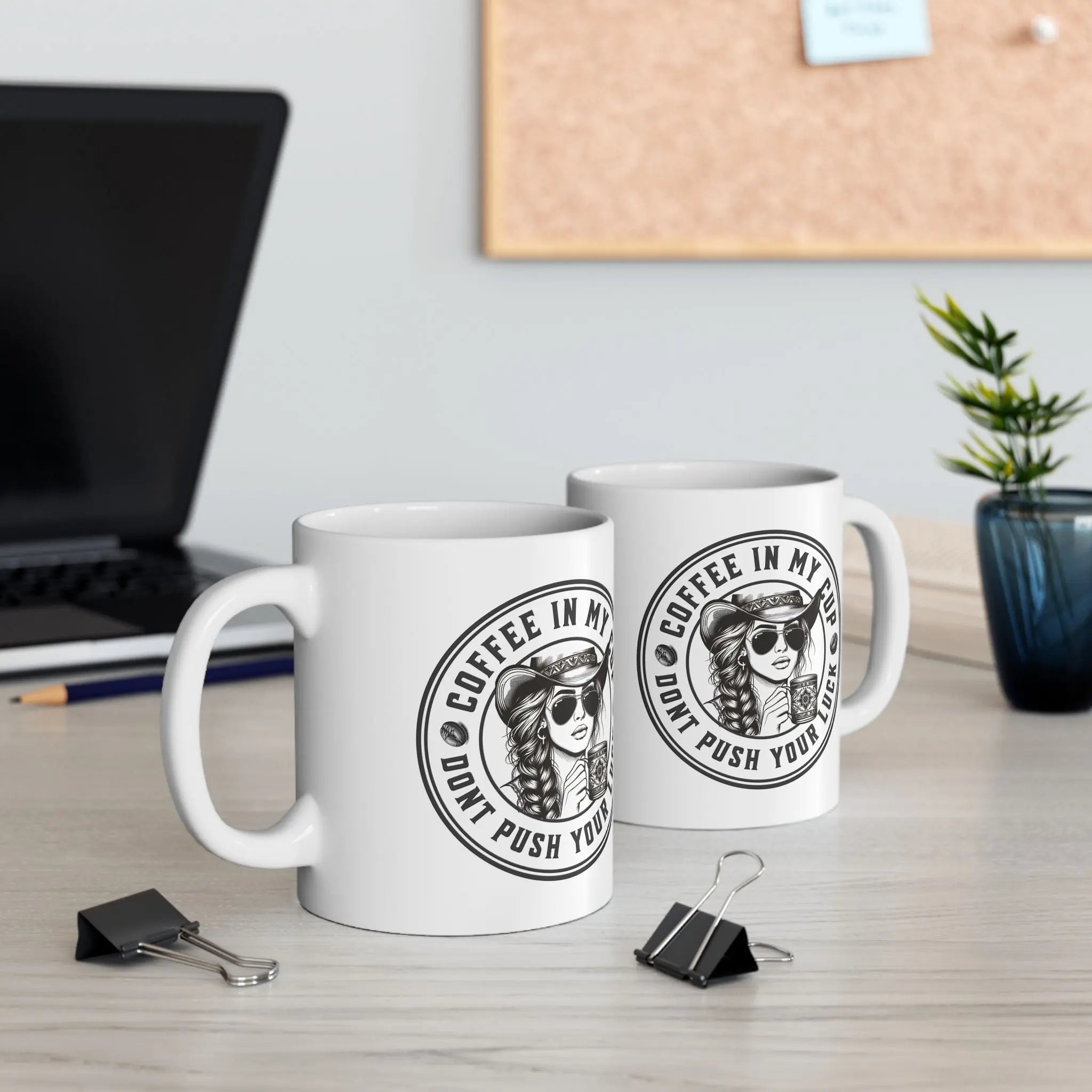 Push Your Luck 11oz Mug - Boldly Bitter Company