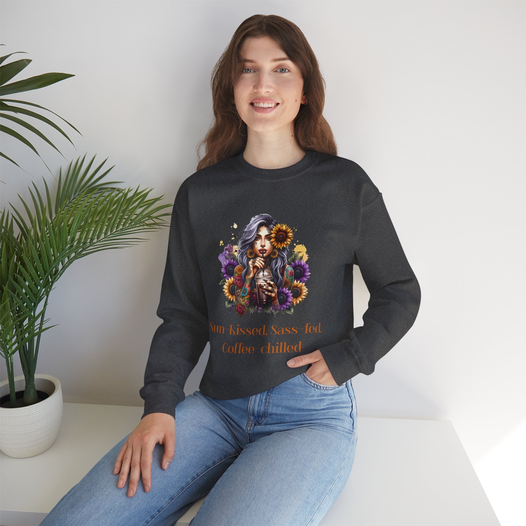 Sun-Kissed Sweatshirt Printify